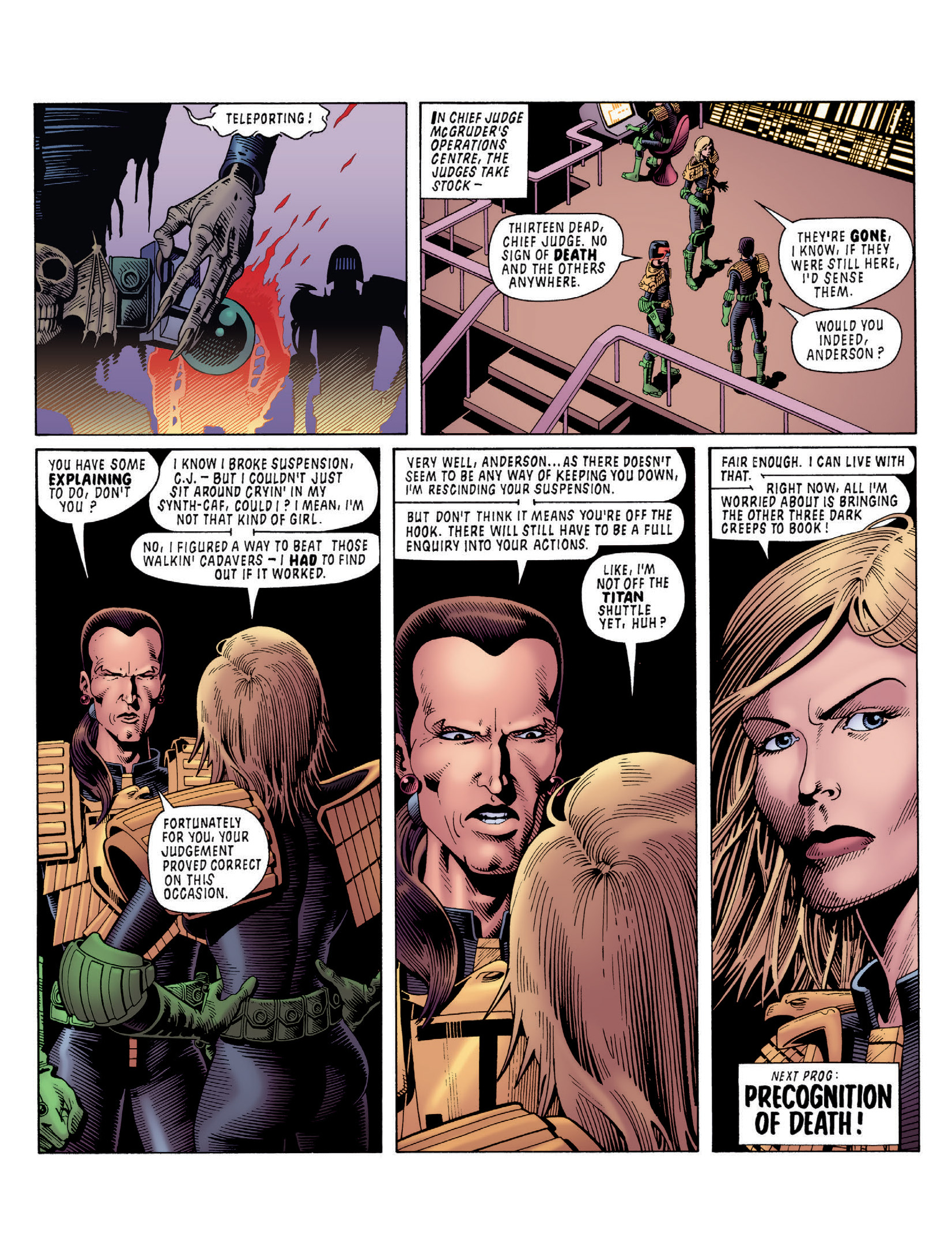 Read online Essential Judge Dredd: Dredd Vs Death comic -  Issue # TPB (Part 2) - 2
