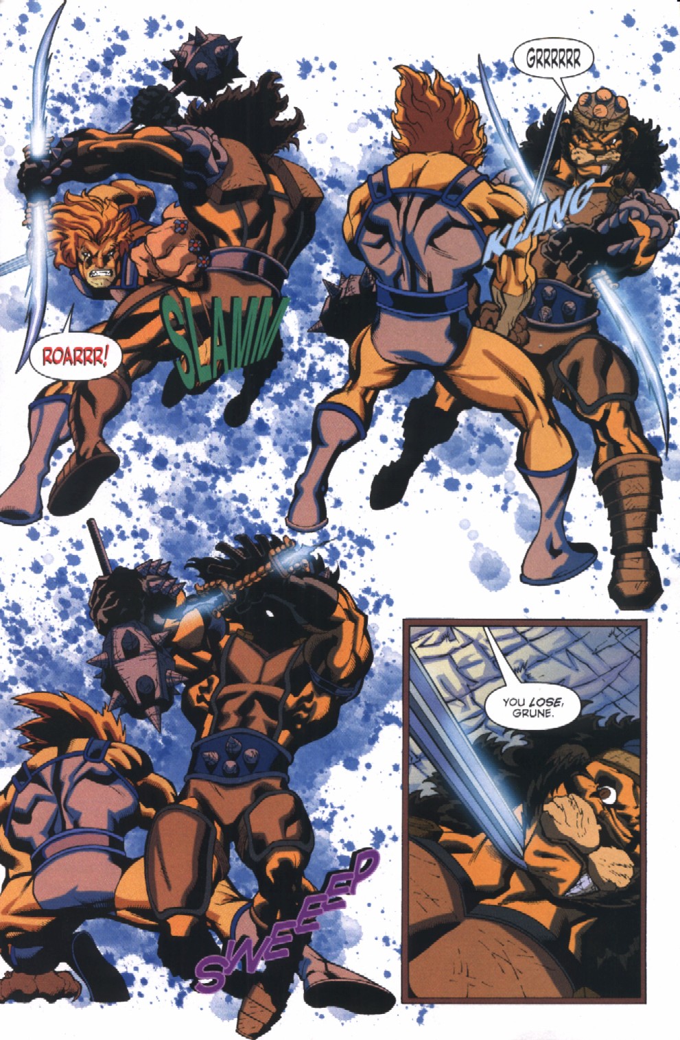 Read online ThunderCats (2002) comic -  Issue #5 - 18