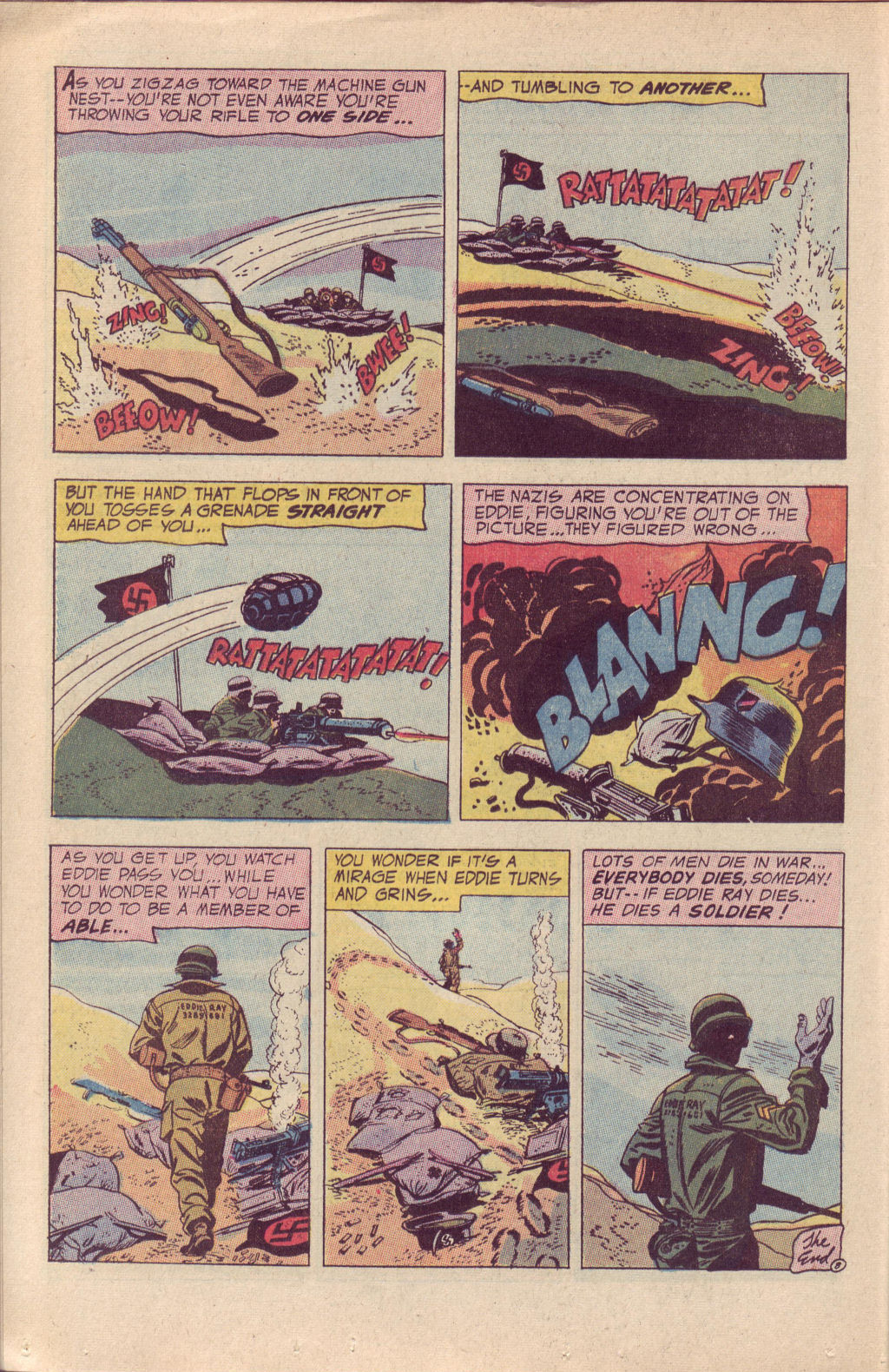 Read online Star Spangled War Stories (1952) comic -  Issue #153 - 12