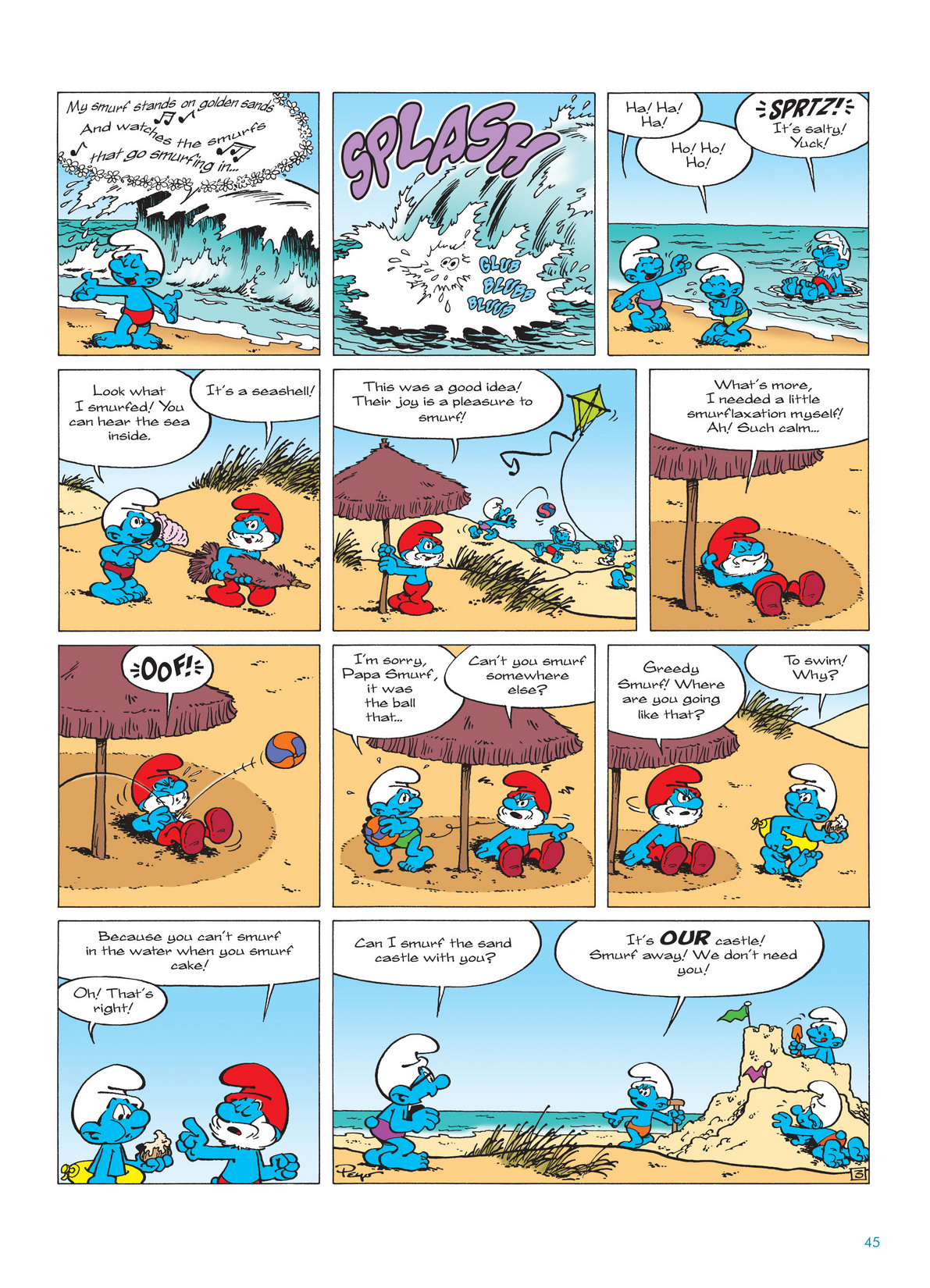 Read online The Smurfs comic -  Issue #12 - 45