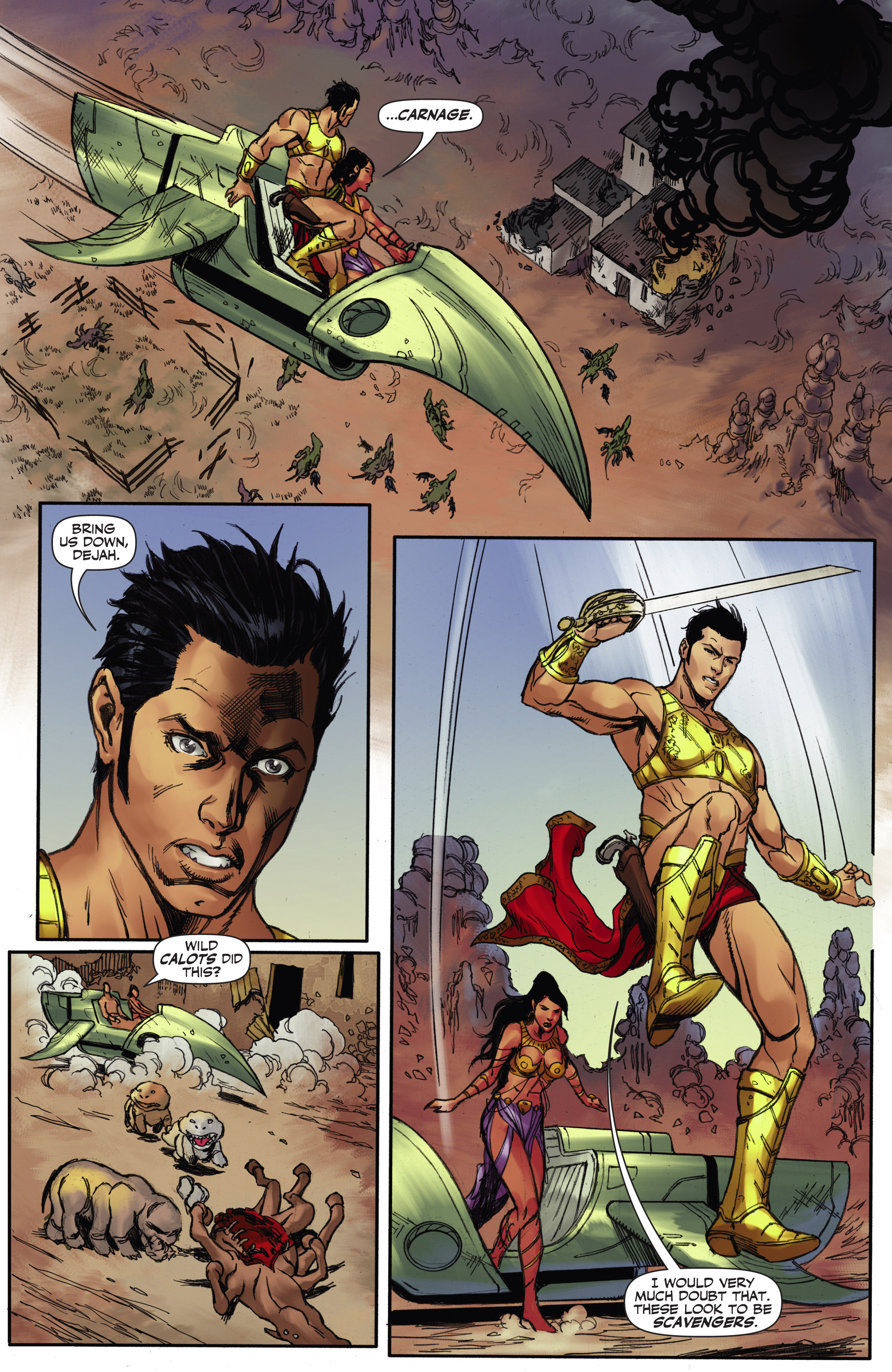 Read online John Carter, Warlord of Mars (2014) comic -  Issue #8 - 11