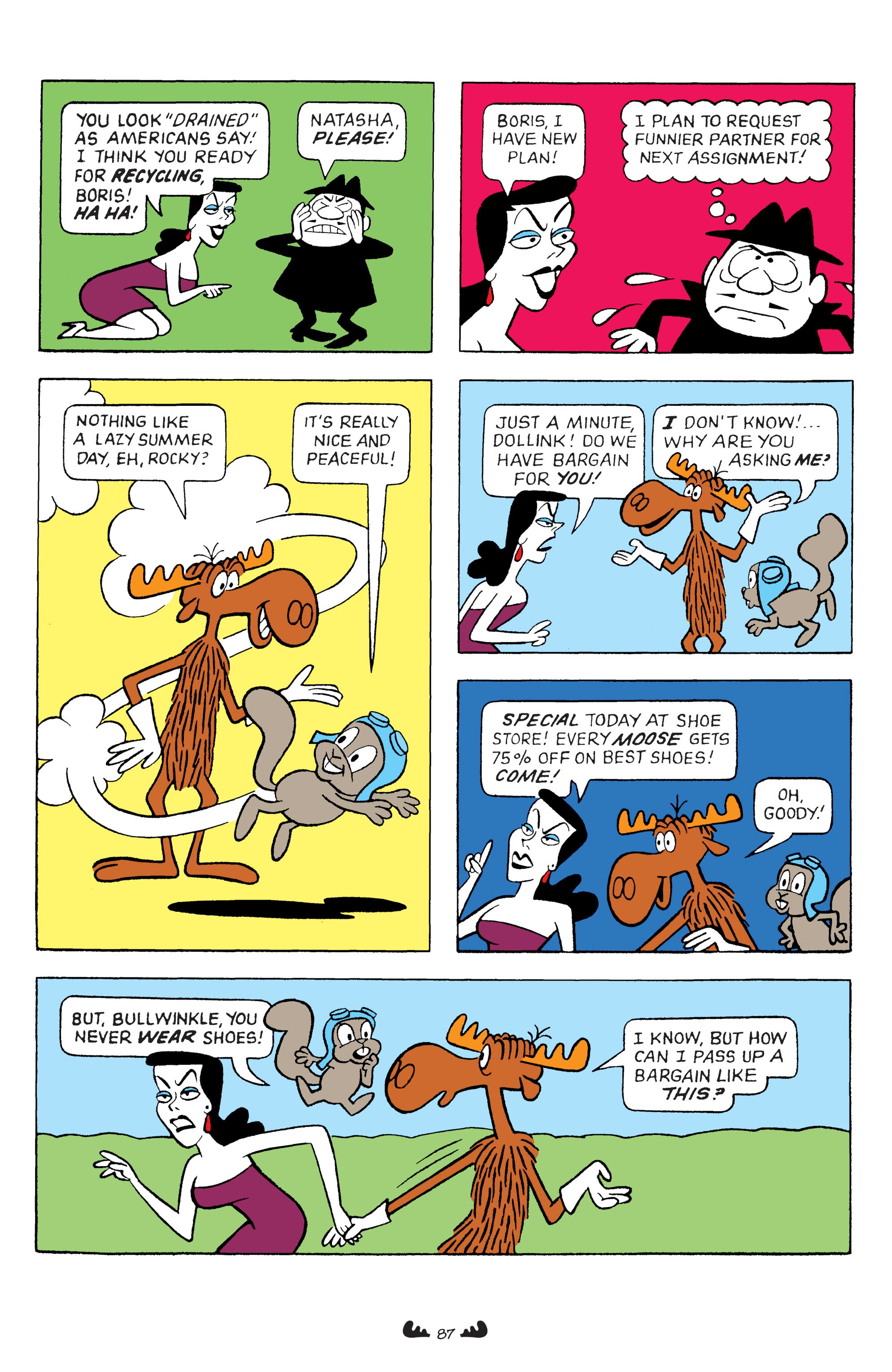 Read online Rocky & Bullwinkle Classics comic -  Issue # TPB 2 - 88