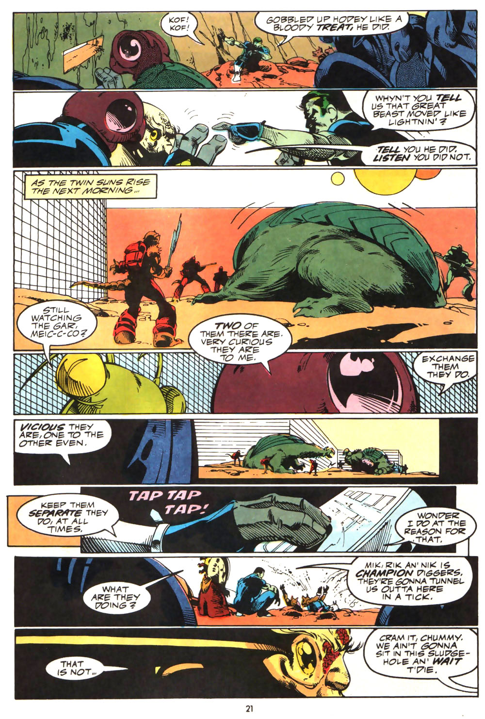 Read online Alien Legion (1987) comic -  Issue #10 - 23