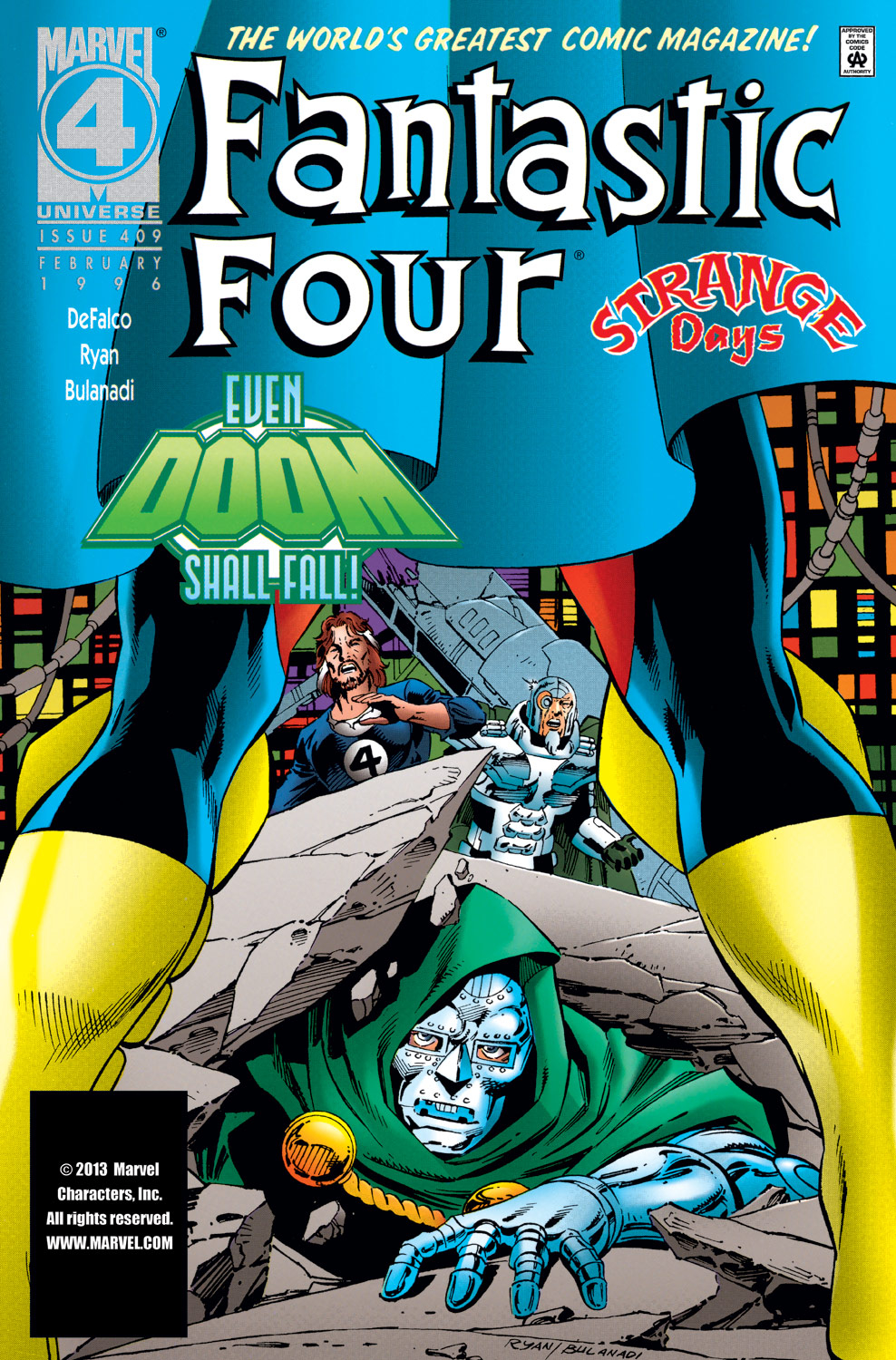 Read online Fantastic Four (1961) comic -  Issue #409 - 1