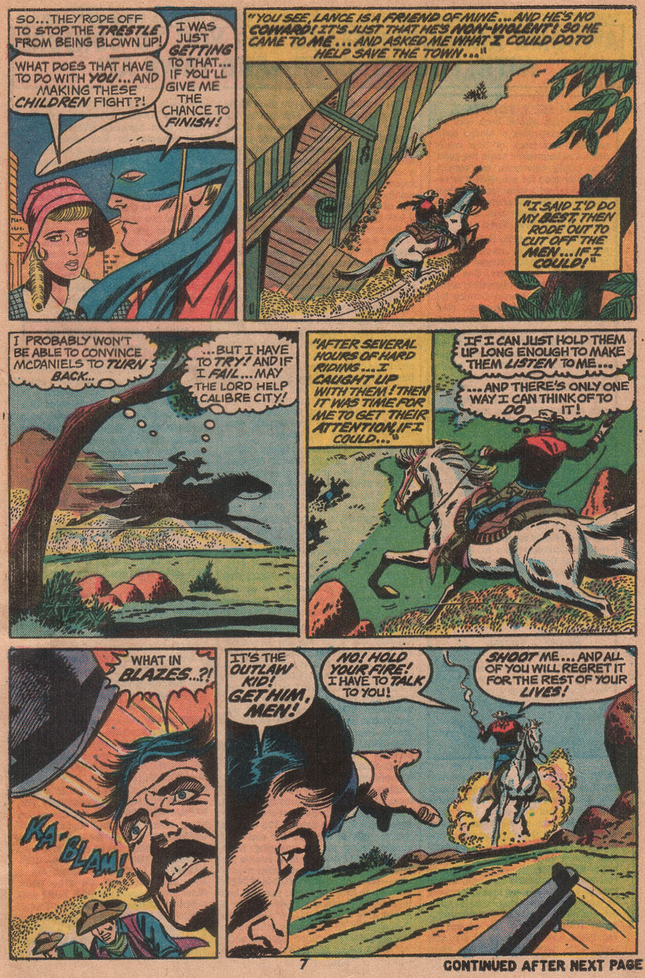 Read online The Outlaw Kid (1970) comic -  Issue #14 - 9