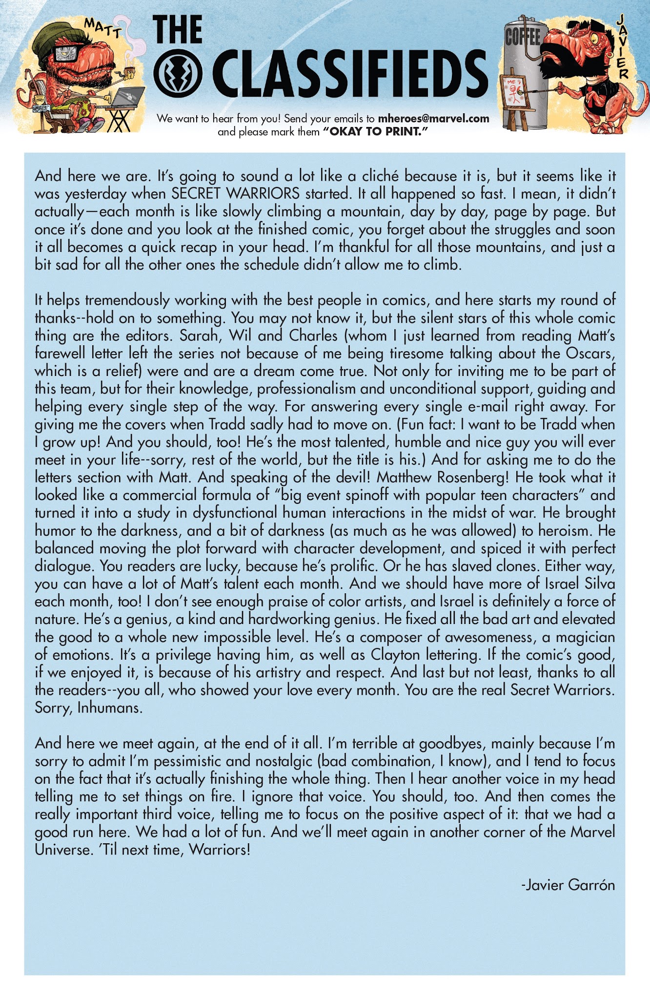 Read online Secret Warriors (2017) comic -  Issue #12 - 24