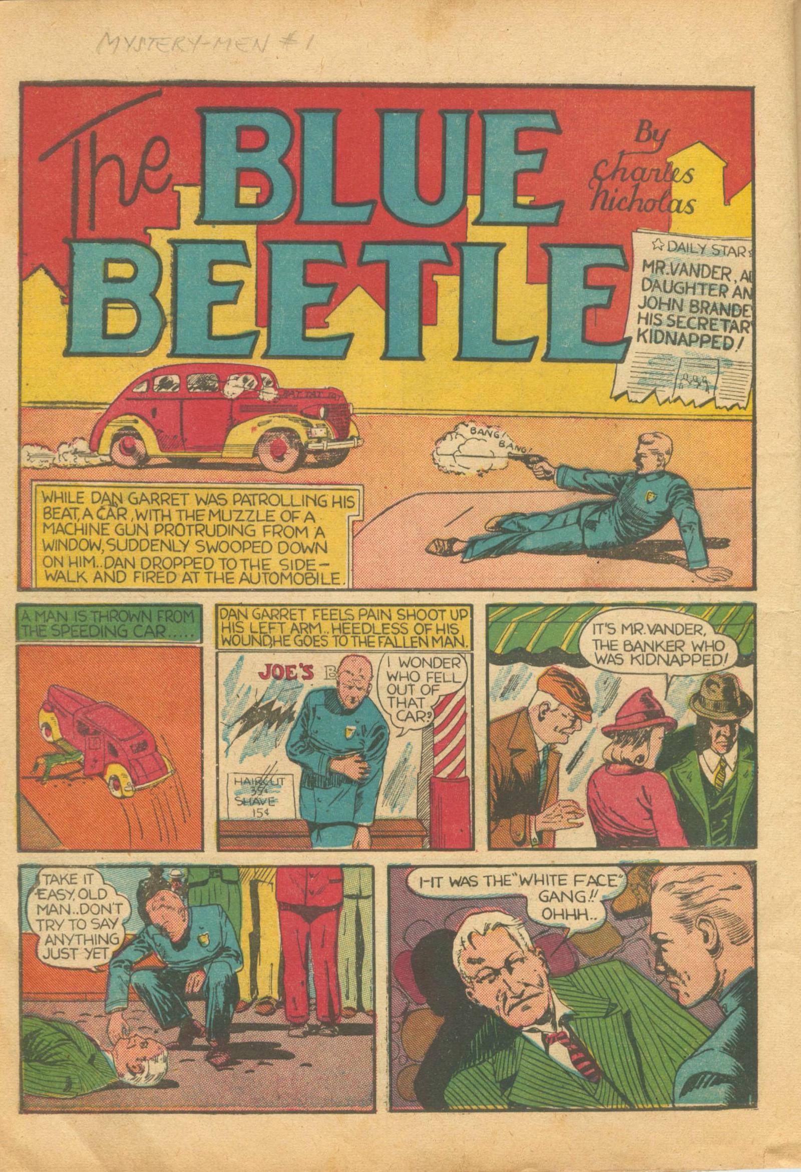 Read online The Blue Beetle comic -  Issue #1 - 16