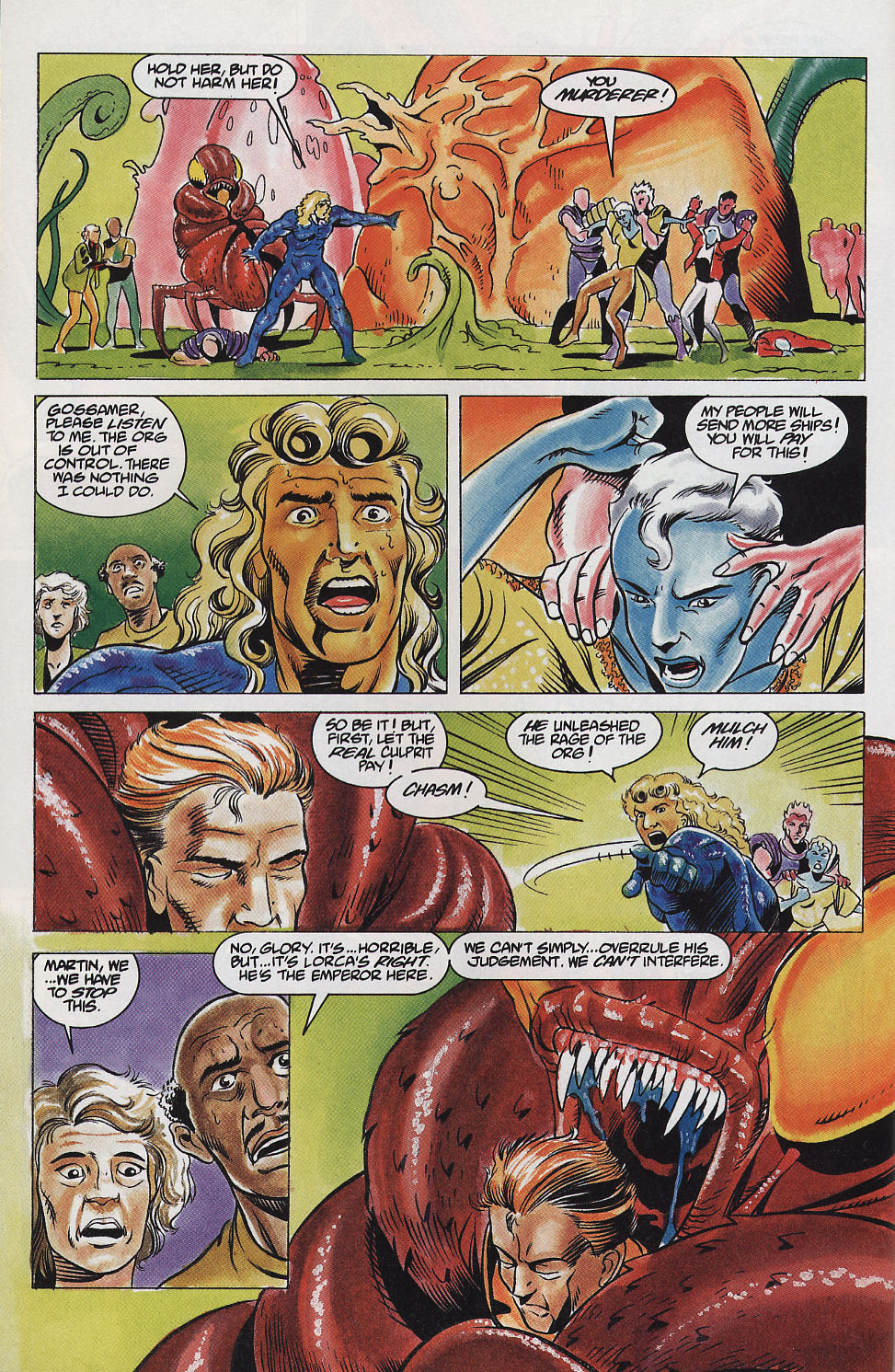 Read online Warriors of Plasm comic -  Issue #11 - 23