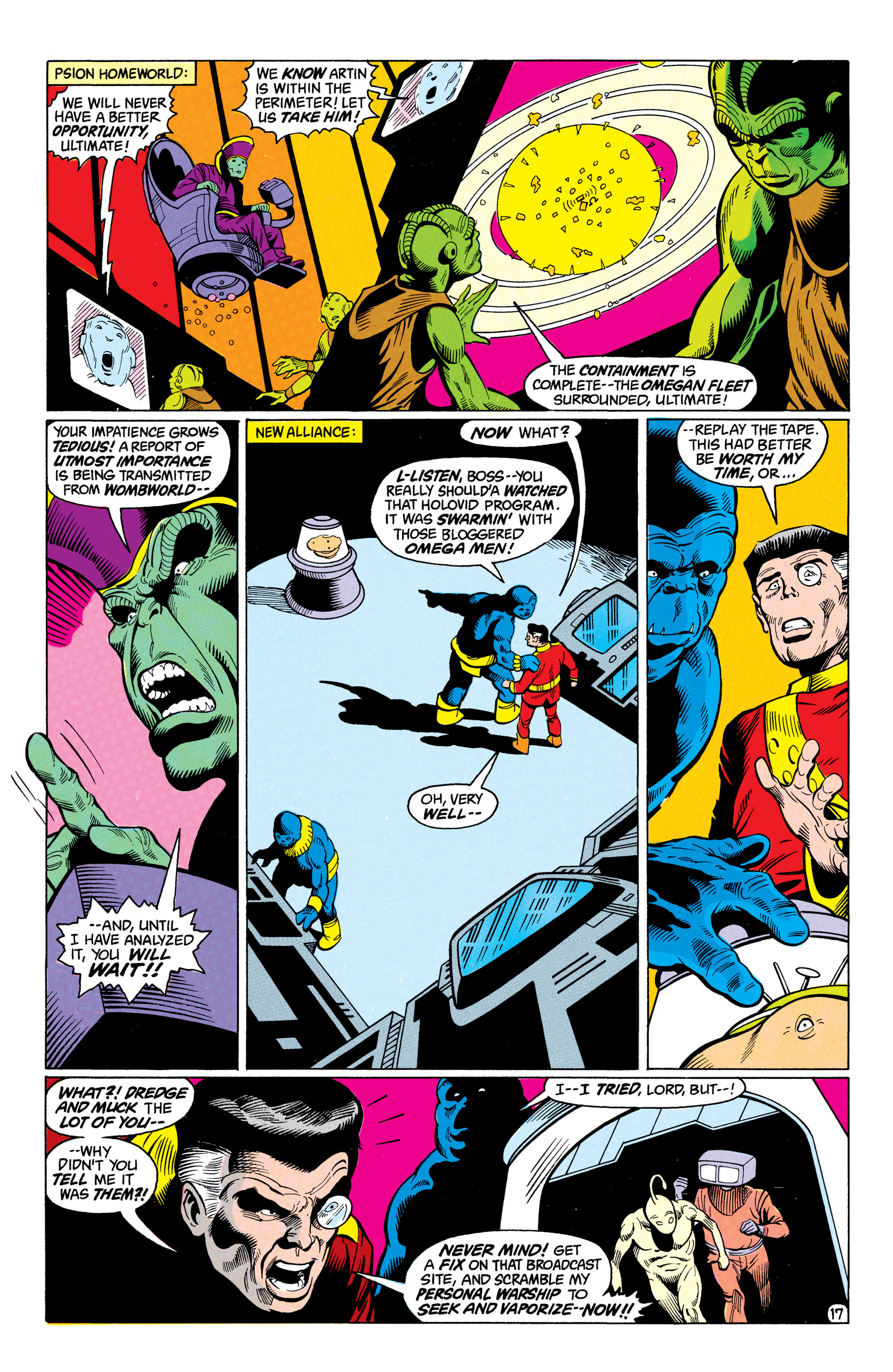 Read online The Omega Men (1983) comic -  Issue #38 - 18