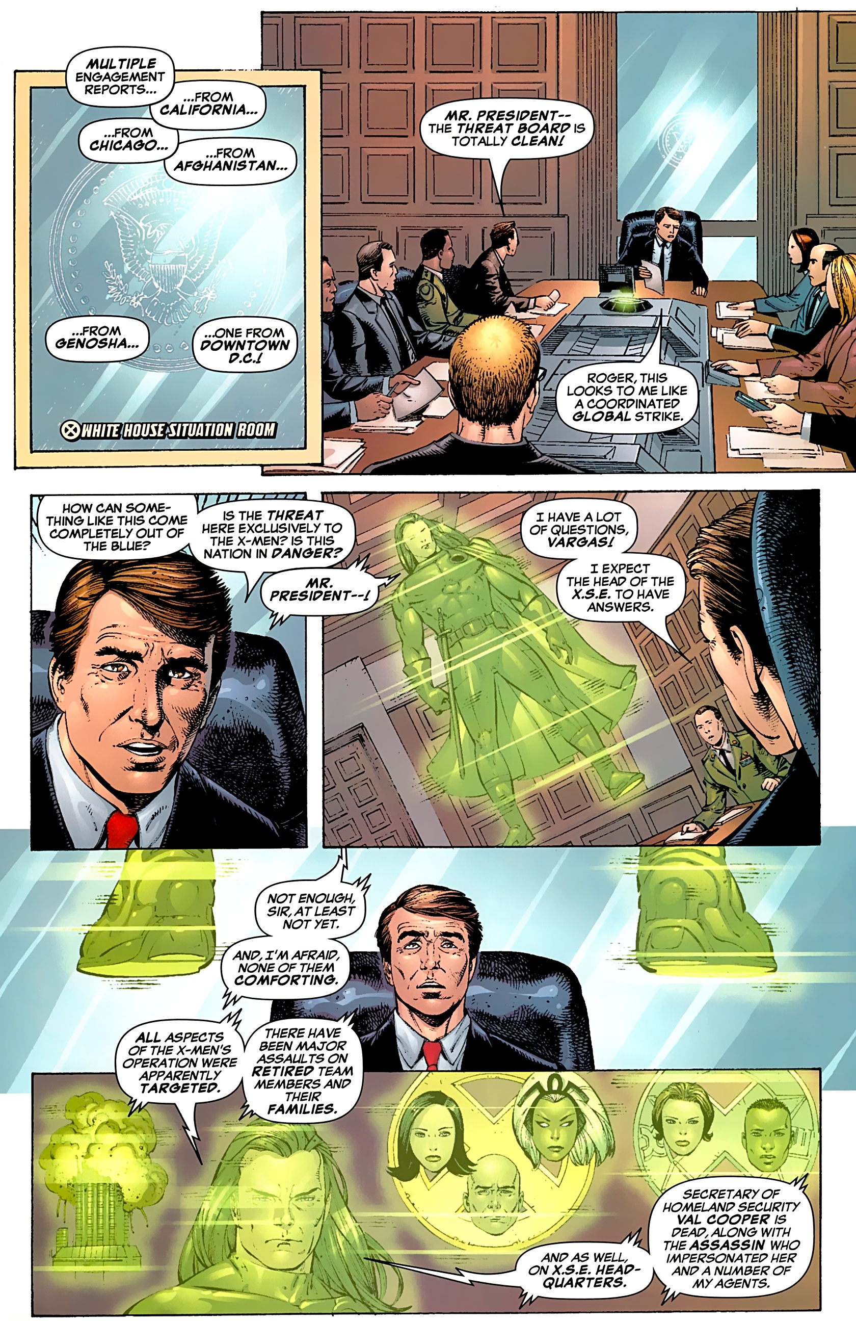 Read online X-Men: The End: Book 2: Heroes & Martyrs comic -  Issue #1 - 5