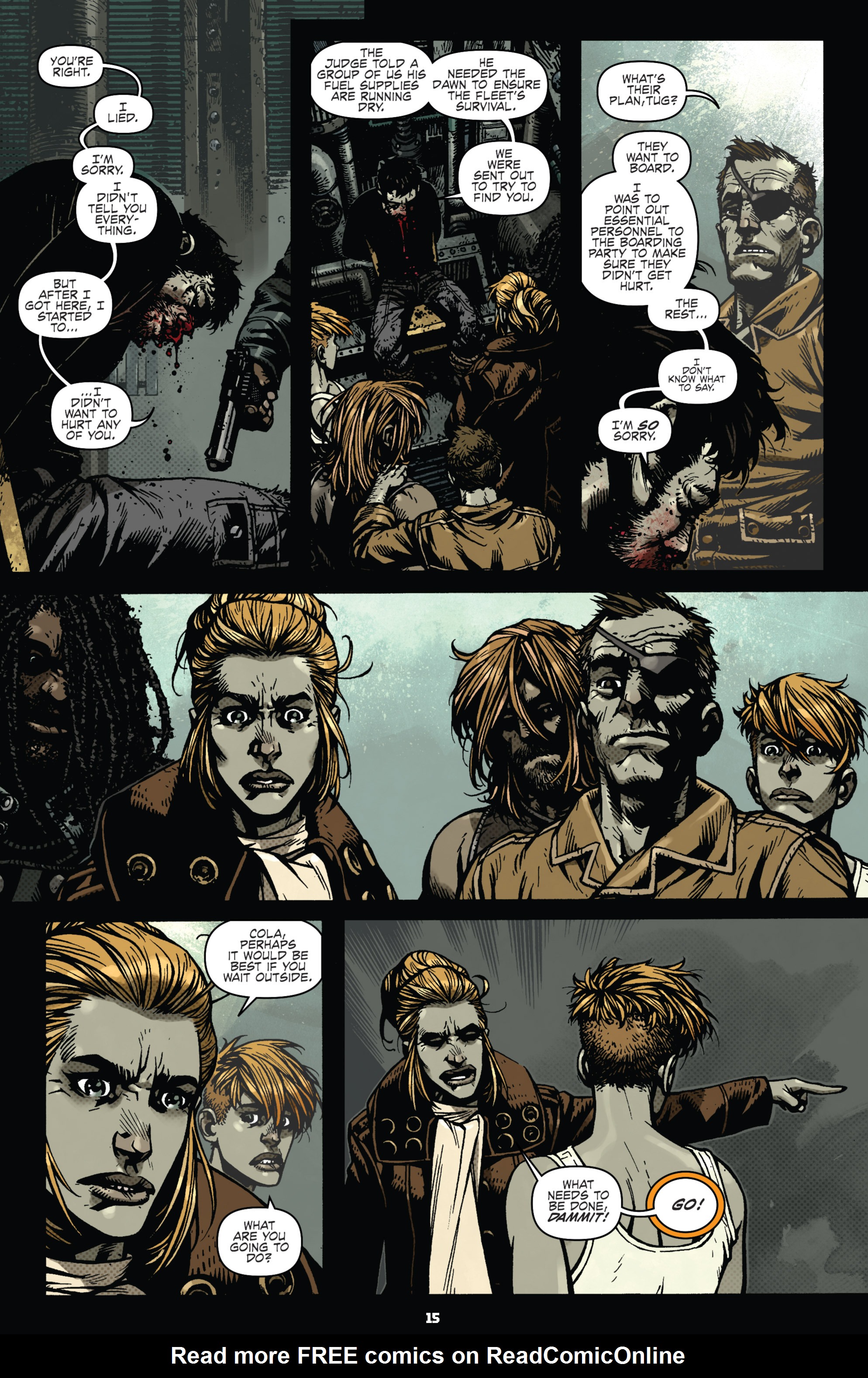 Read online Wild Blue Yonder comic -  Issue #4 - 17