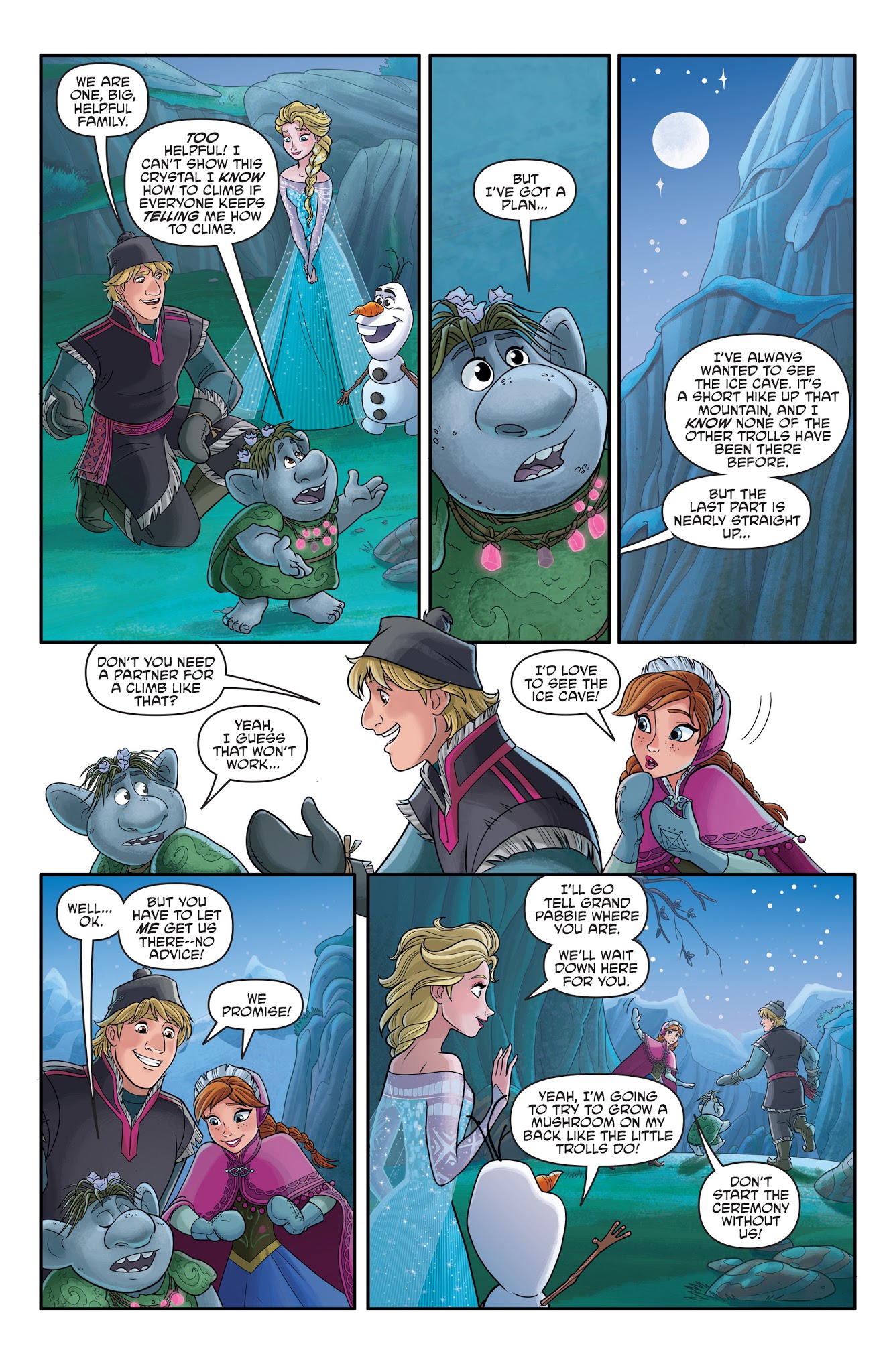 Read online Disney Frozen comic -  Issue #4 - 5
