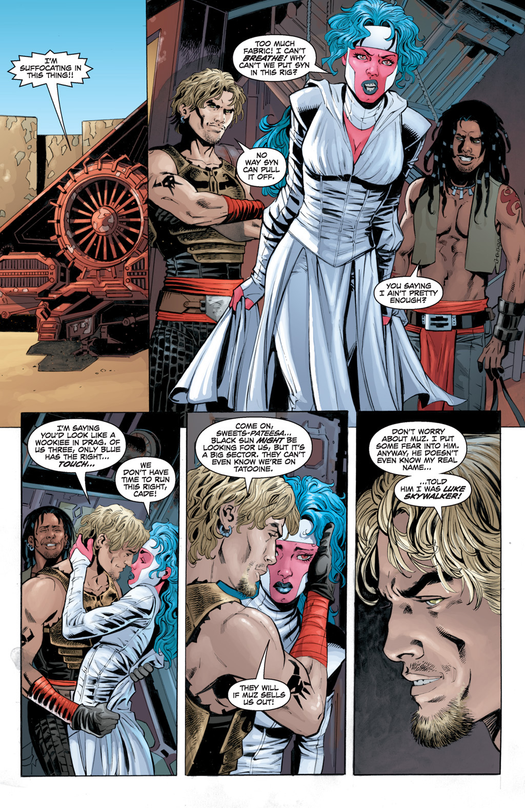 Read online Star Wars: Legacy (2006) comic -  Issue #37 - 18
