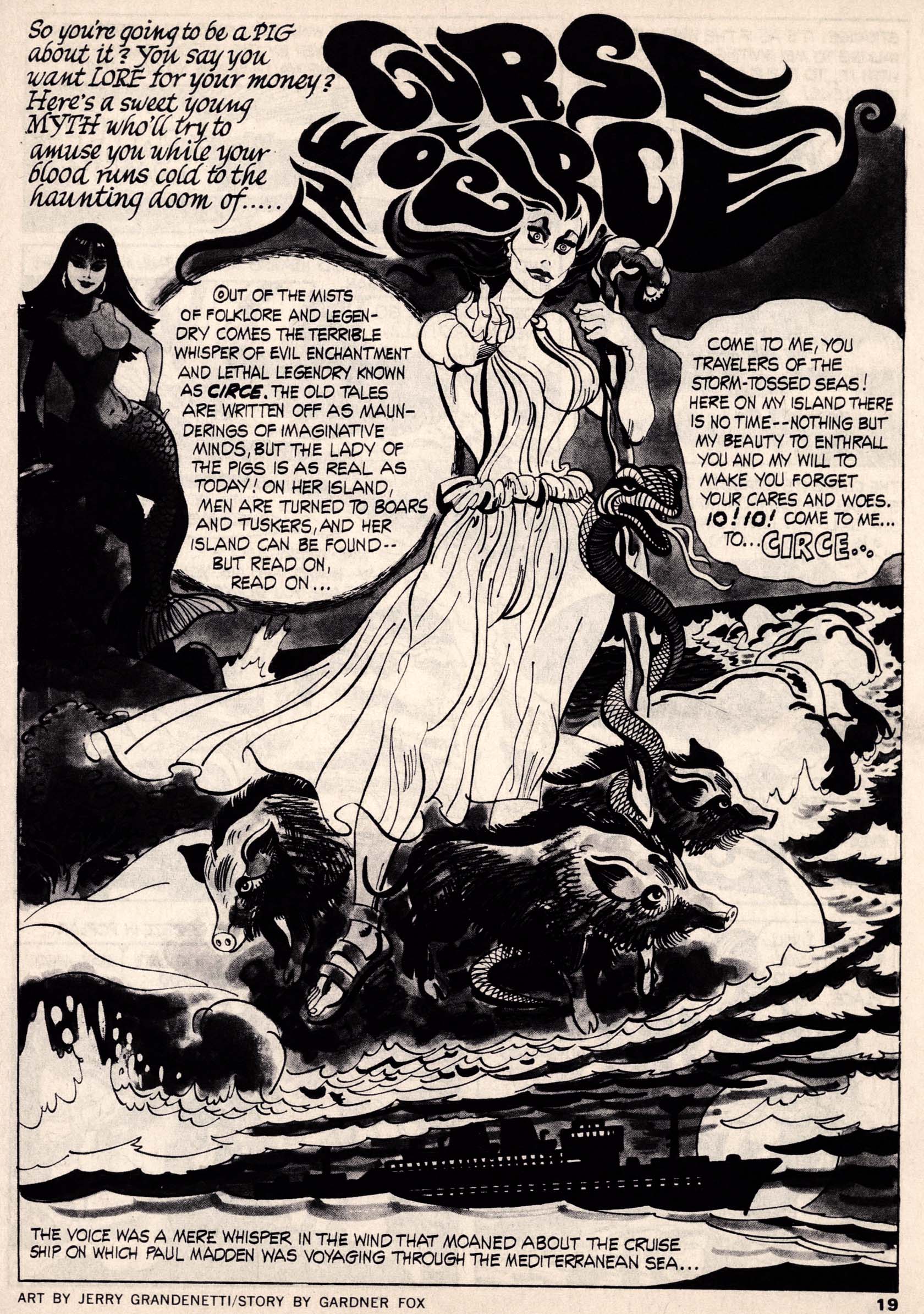 Read online Vampirella (1969) comic -  Issue # Annual 1972 - 19