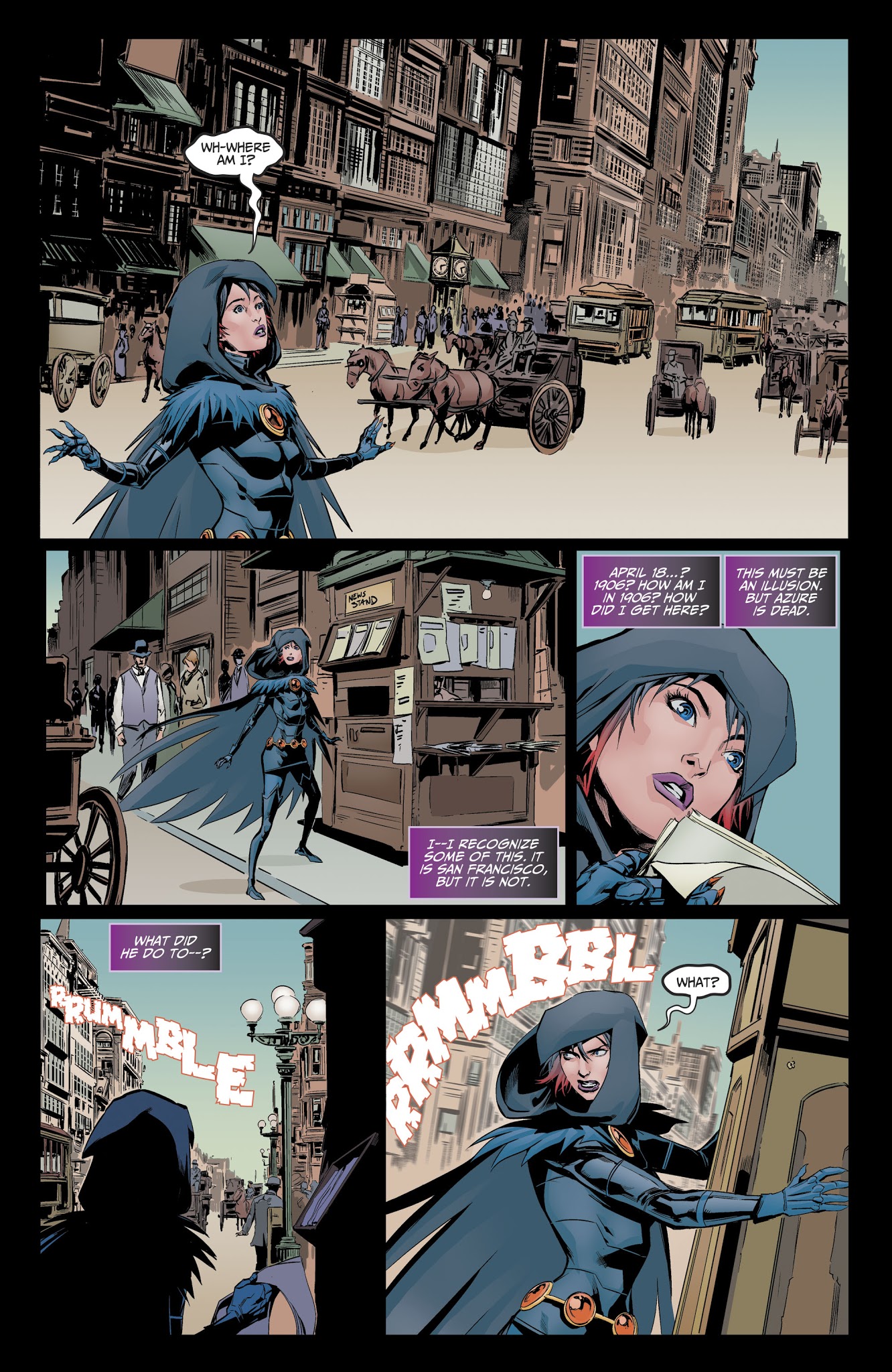 Read online Raven: Daughter of Darkness comic -  Issue #3 - 10