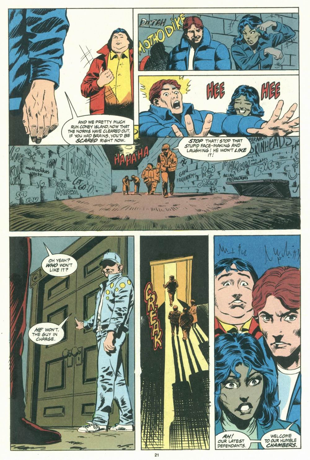 Read online Justice (1986) comic -  Issue #31 - 23