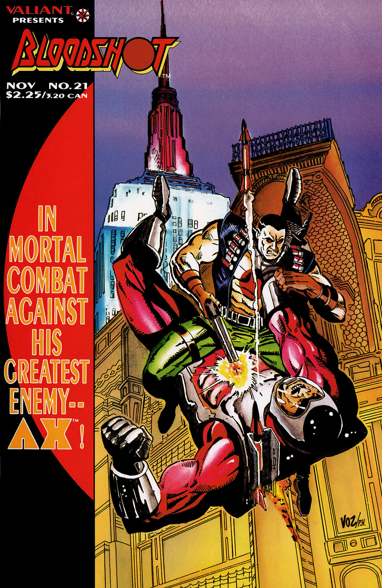 Read online Bloodshot (1993) comic -  Issue #21 - 1