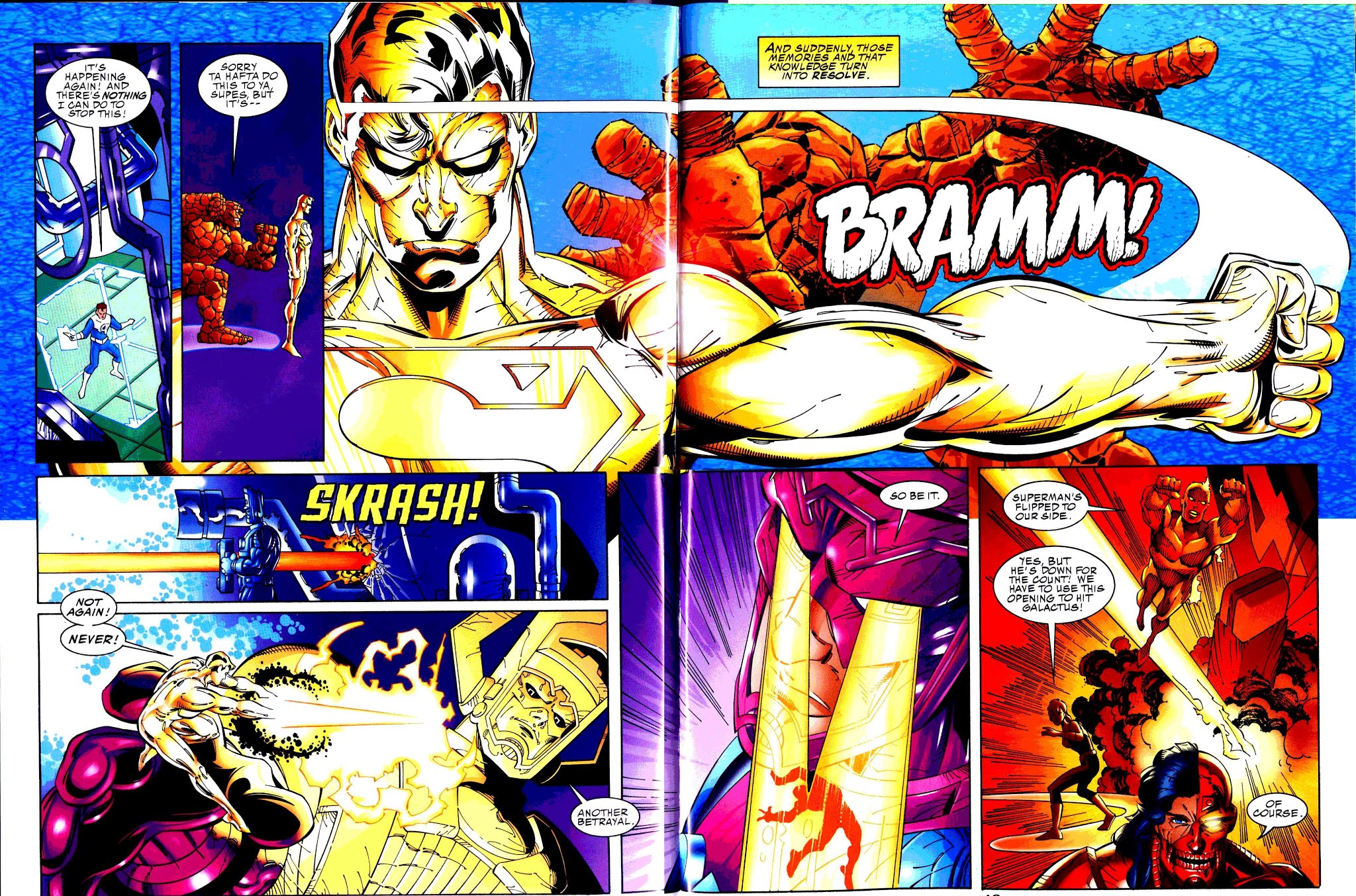 Read online Superman/Fantastic Four comic -  Issue # Full - 42