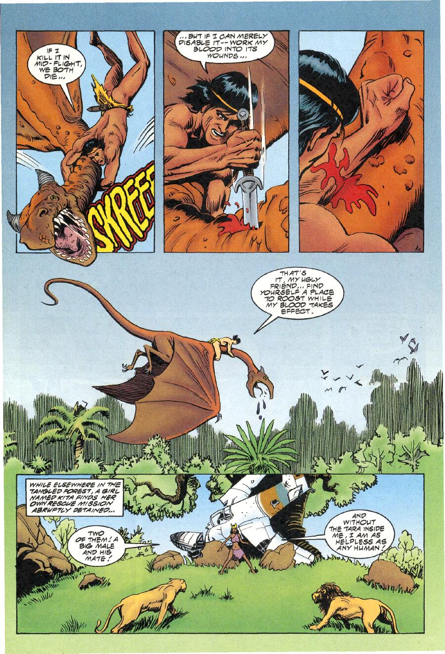 Read online Tarzan (1996) comic -  Issue #6 - 5