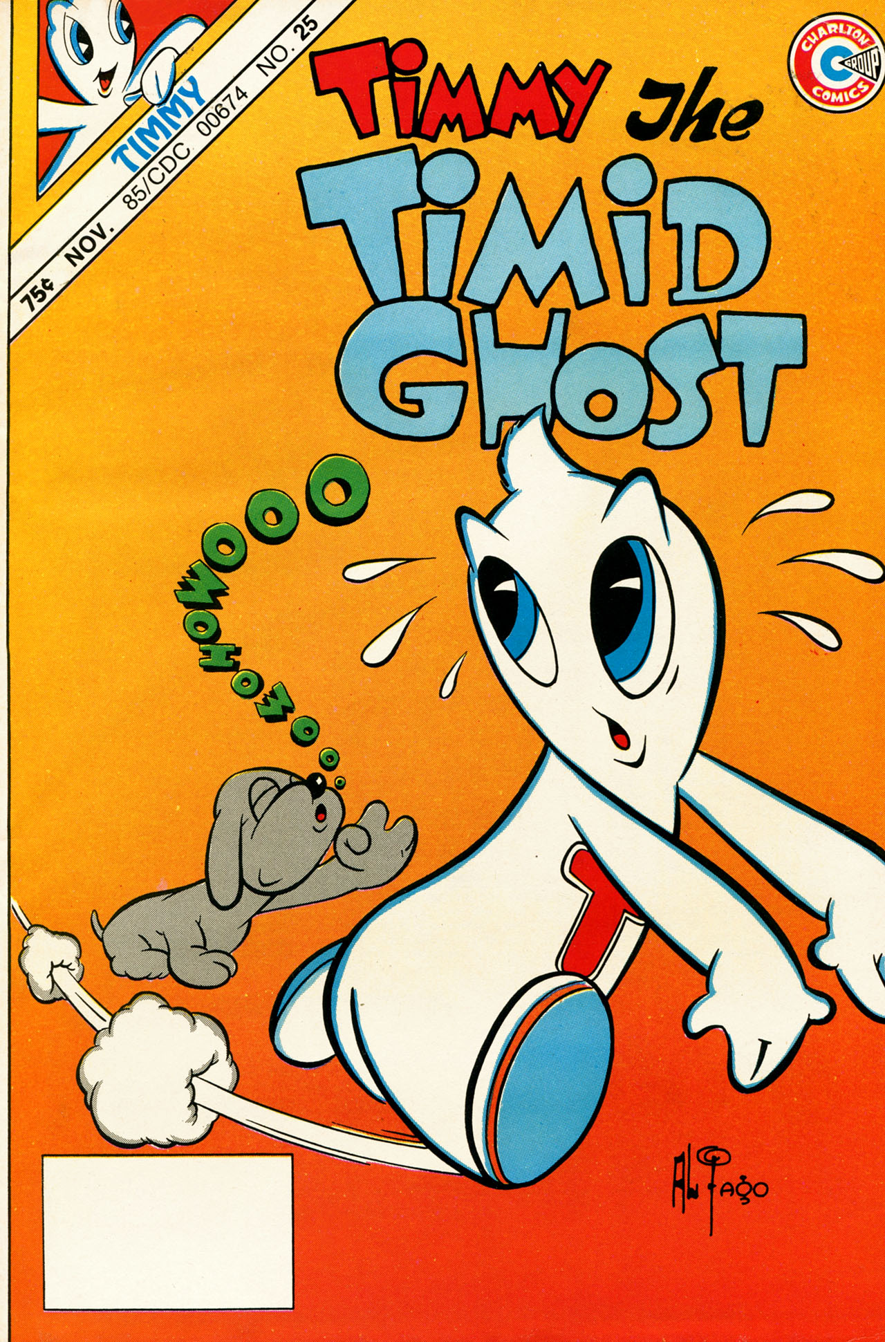 Read online Timmy the Timid Ghost comic -  Issue #25 - 1