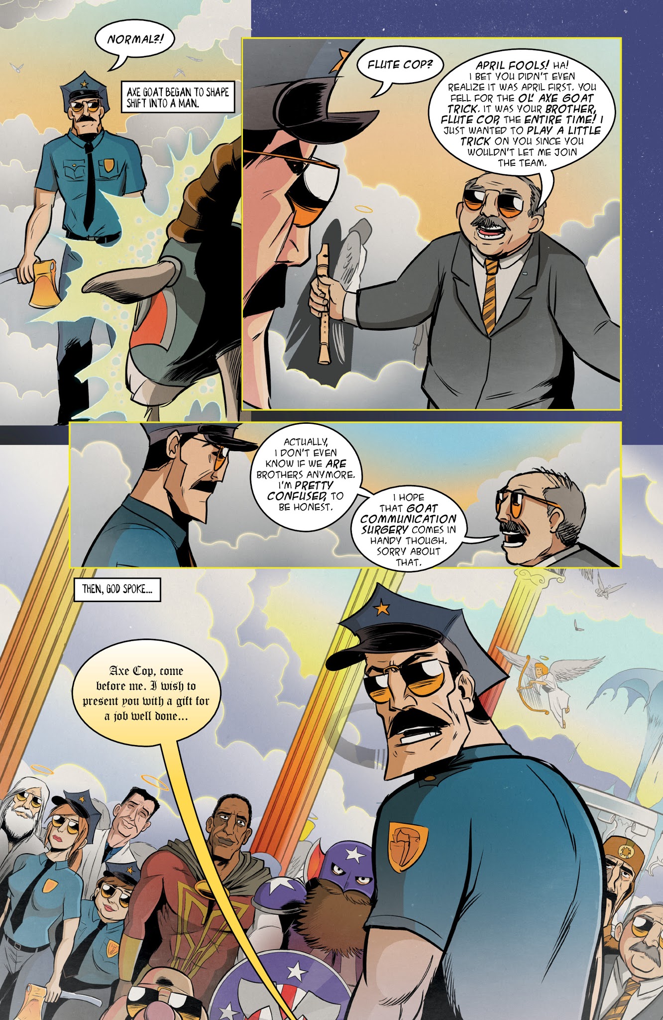 Read online Axe Cop comic -  Issue # TPB 6 - 73