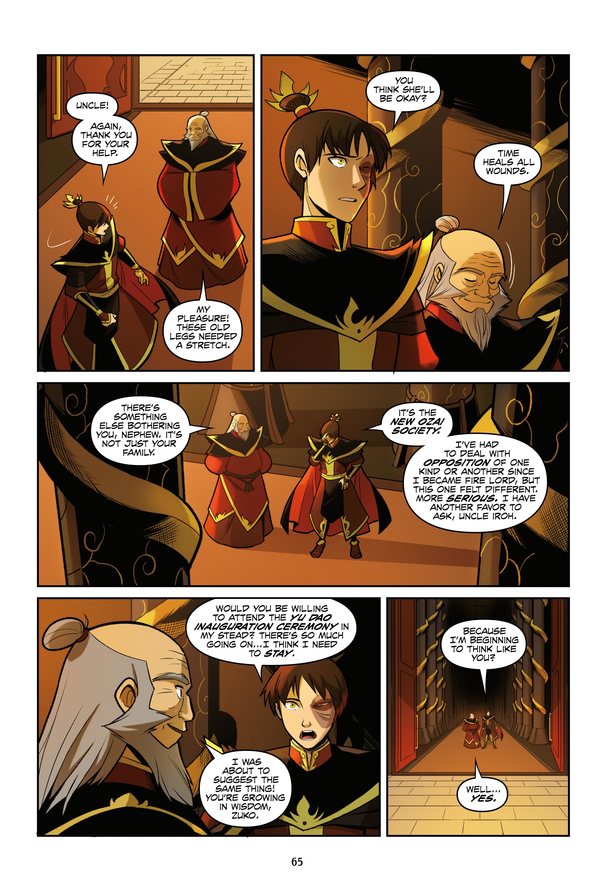 Read online Nickelodeon Avatar: The Last Airbender - Smoke and Shadow comic -  Issue # _Omnibus (Part 1) - 67