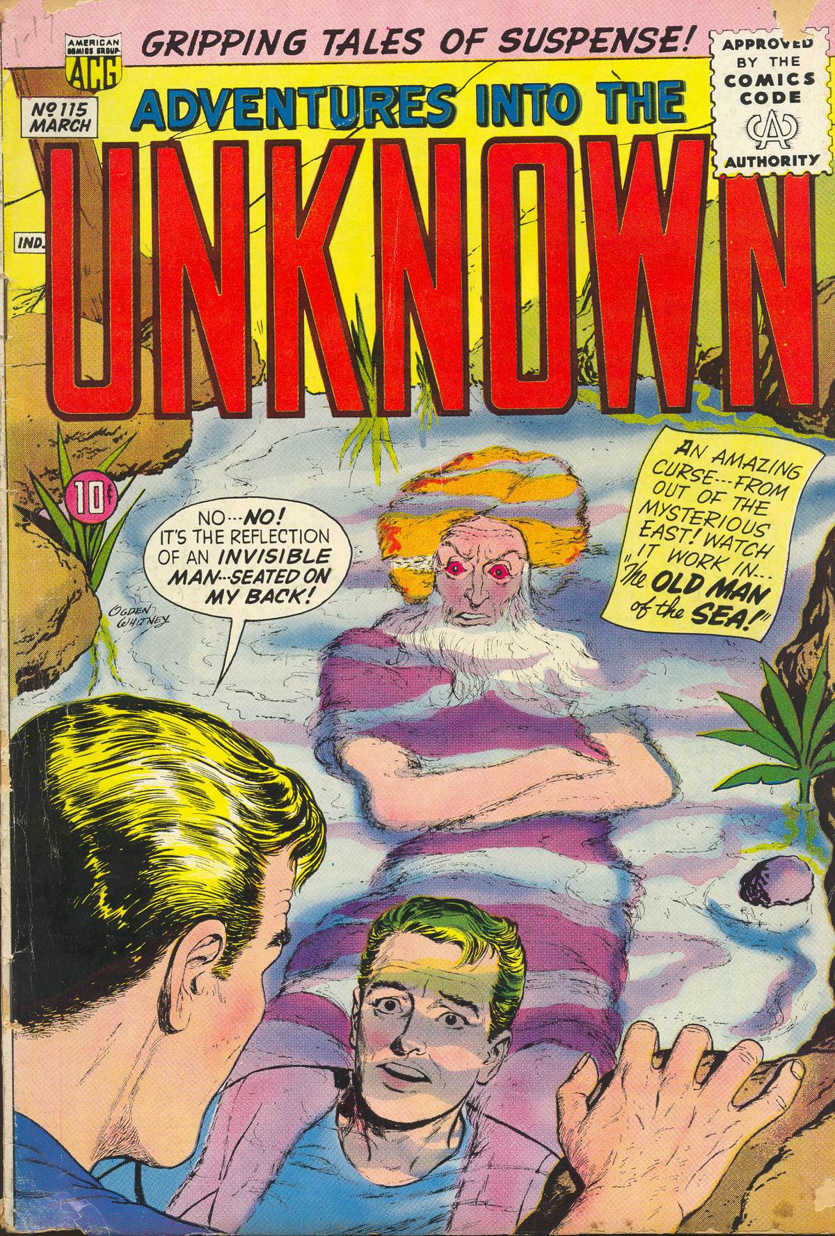 Read online Adventures Into The Unknown comic -  Issue #115 - 1