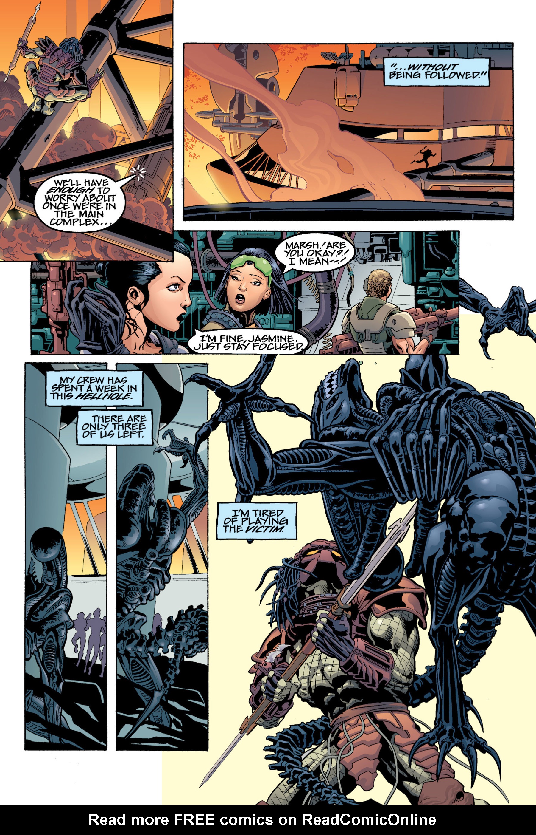 Read online Aliens vs. Predator Omnibus comic -  Issue # _TPB 2 Part 3 - 110