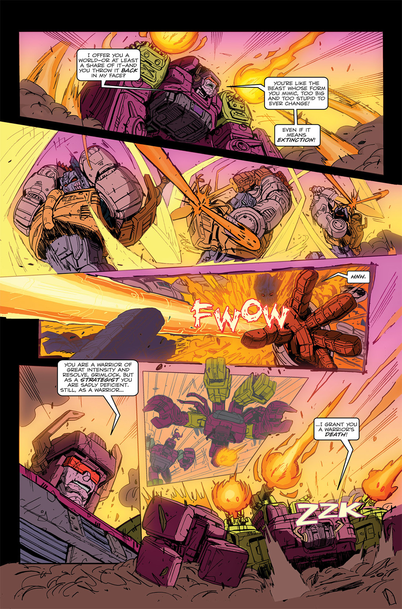 Read online Transformers Spotlight: Grimlock comic -  Issue # Full - 21