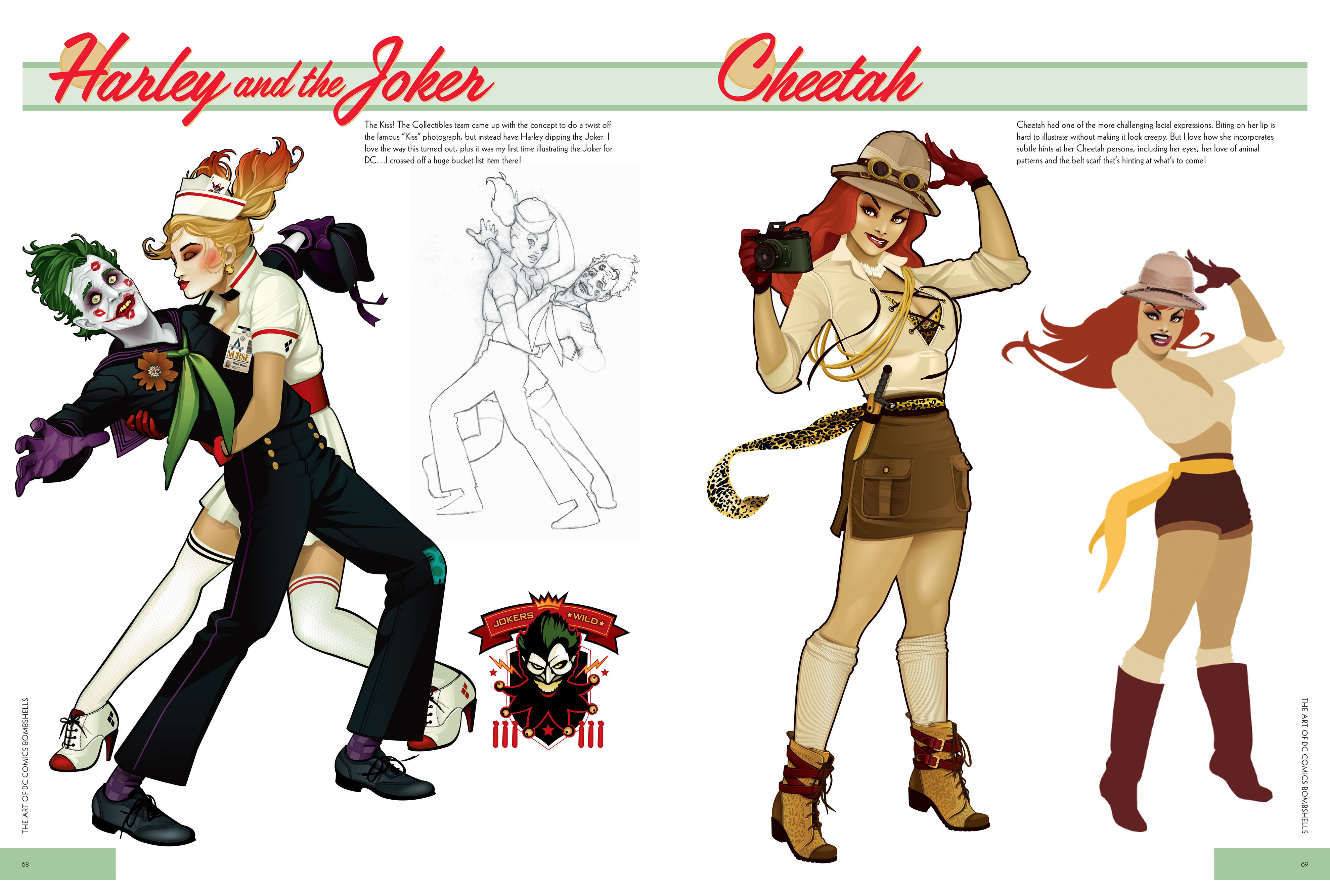 Read online The Art of DC Comics Bombshells comic -  Issue # TPB (Part 1) - 40