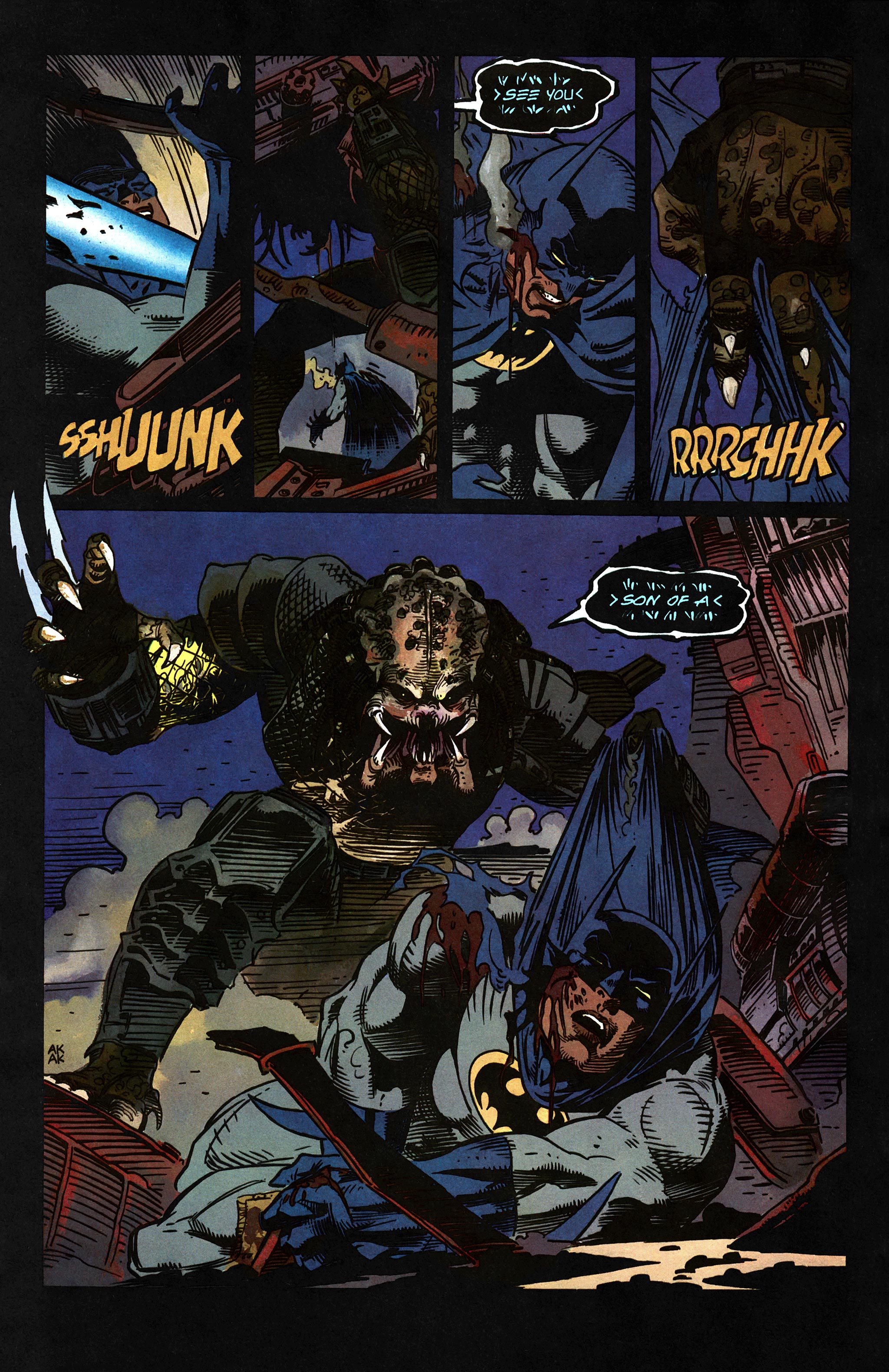 Read online Batman Versus Predator comic -  Issue # Full - 40