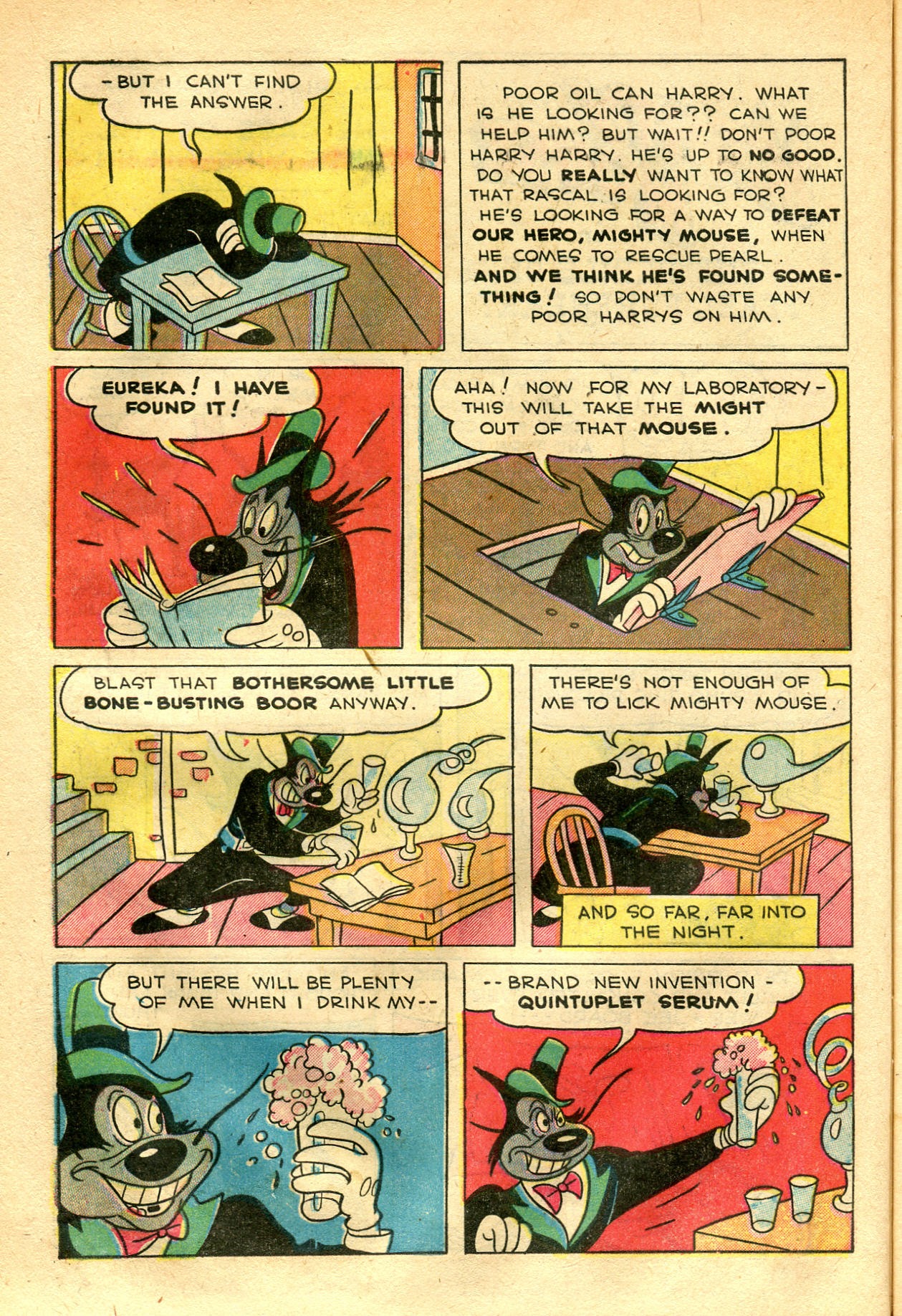 Read online Paul Terry's Mighty Mouse Comics comic -  Issue #14 - 3