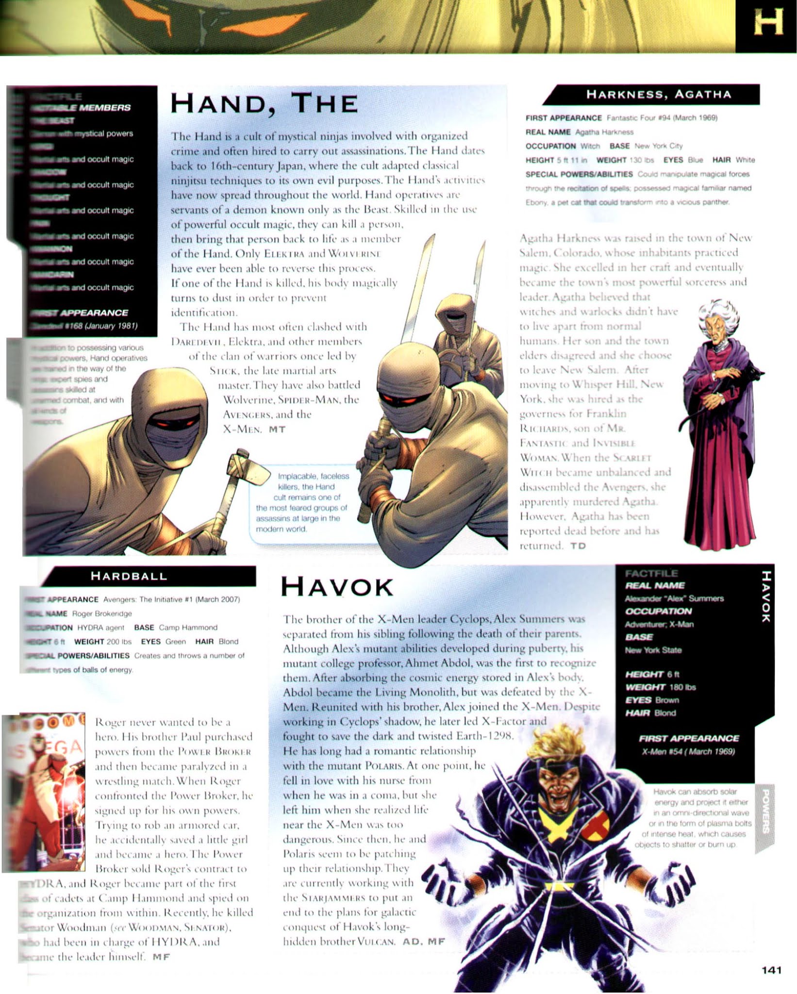 Read online The Marvel Encyclopedia comic -  Issue # TPB 2 (Part 2) - 31