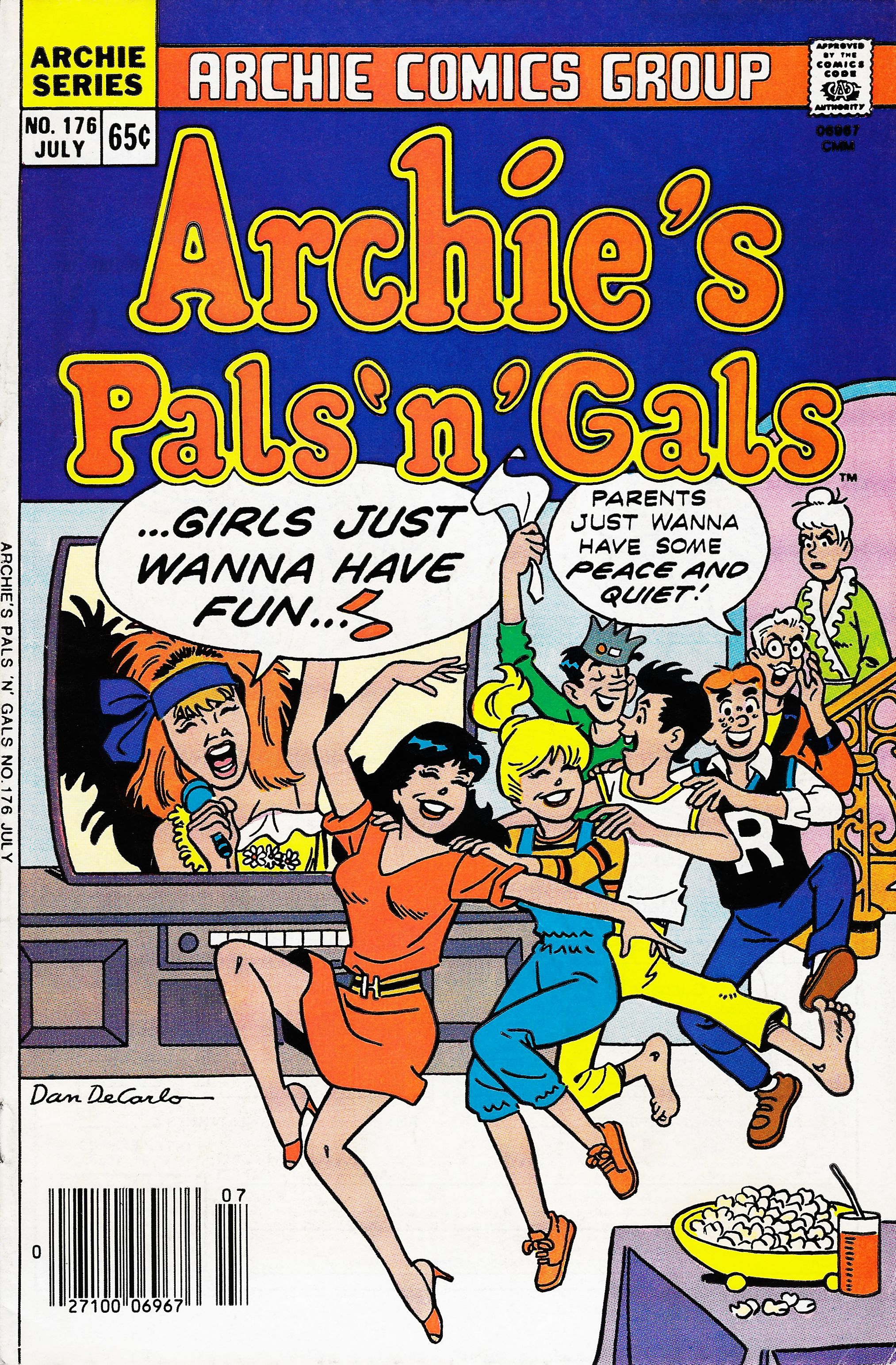 Read online Archie's Pals 'N' Gals (1952) comic -  Issue #176 - 1