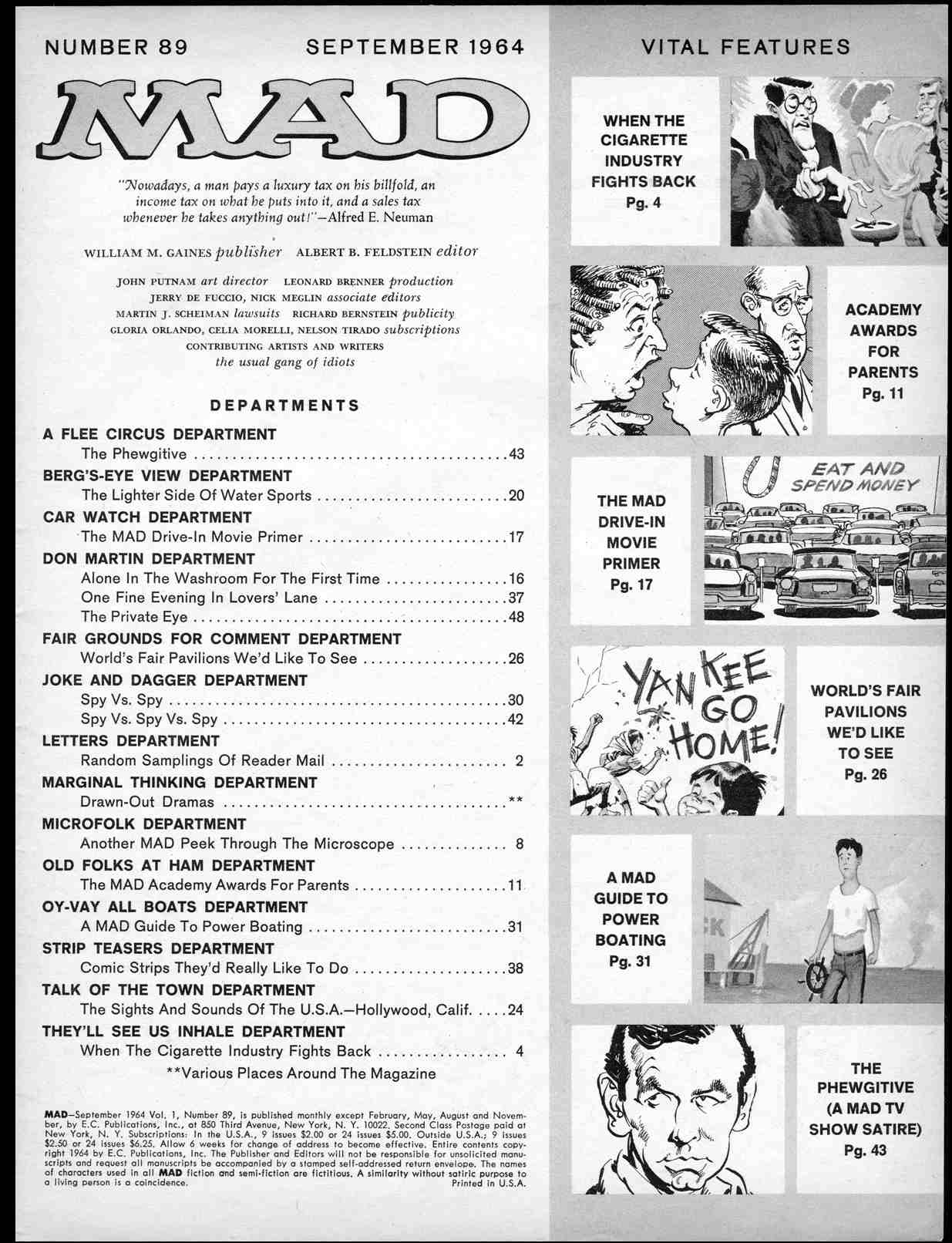 Read online MAD comic -  Issue #89 - 3