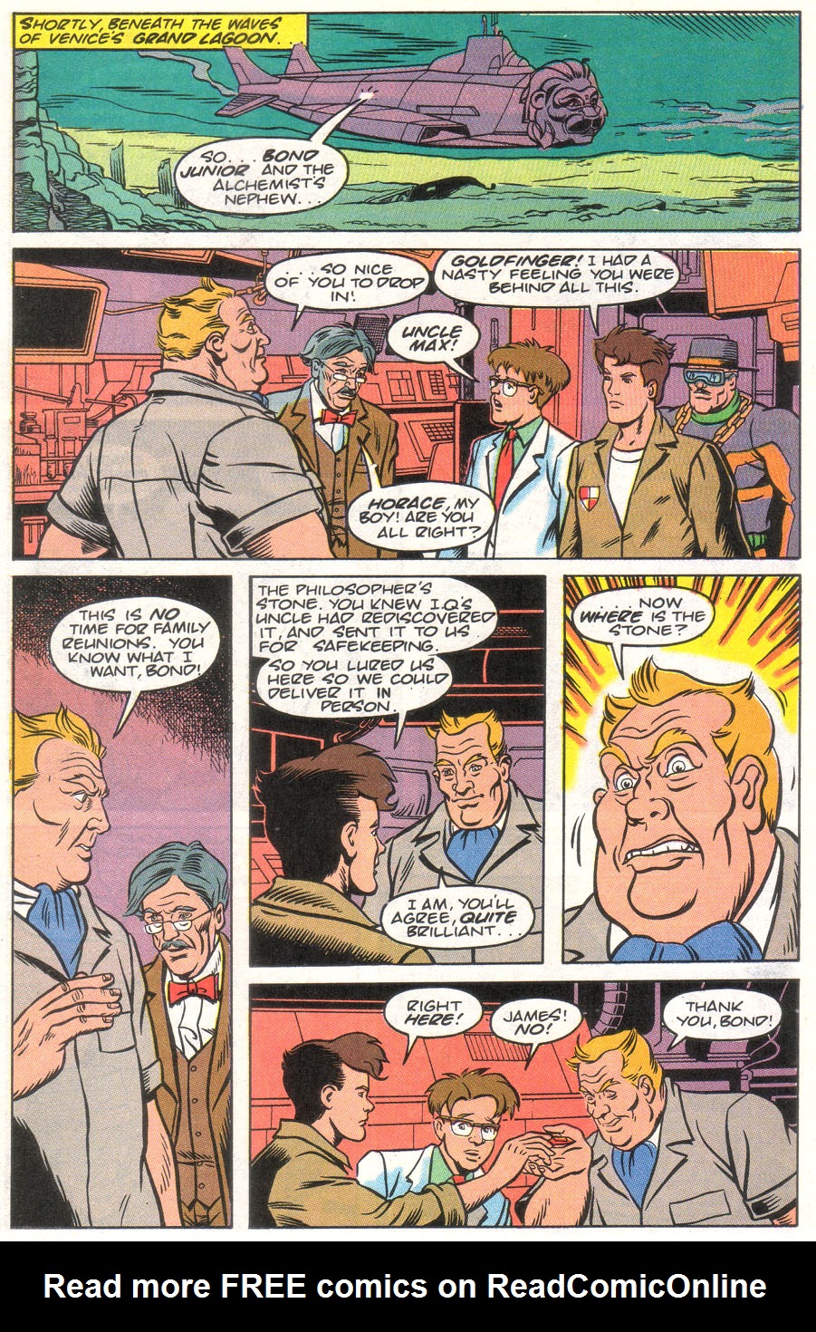 Read online James Bond Jr. comic -  Issue #6 - 19