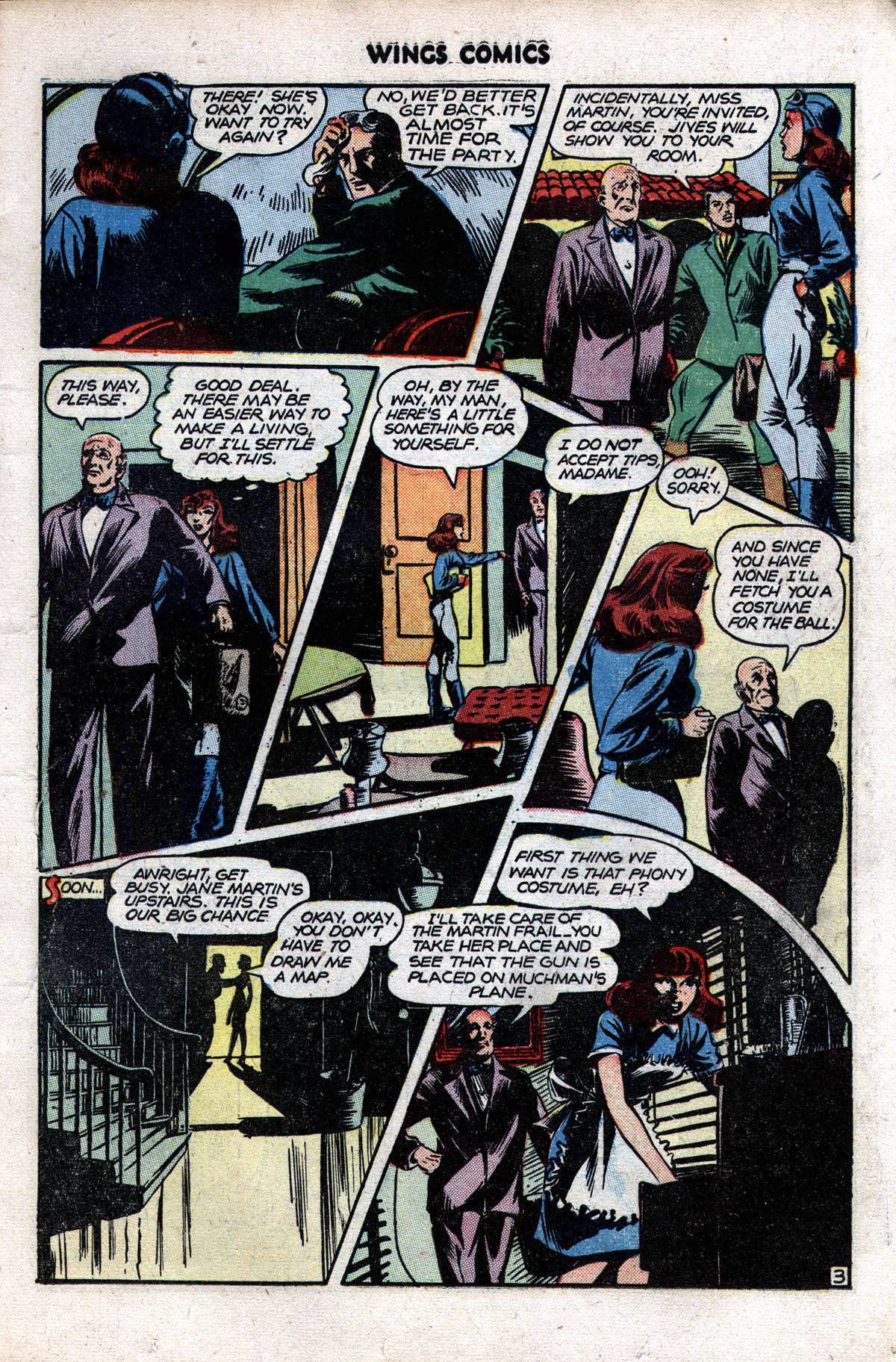 Read online Wings Comics comic -  Issue #76 - 15