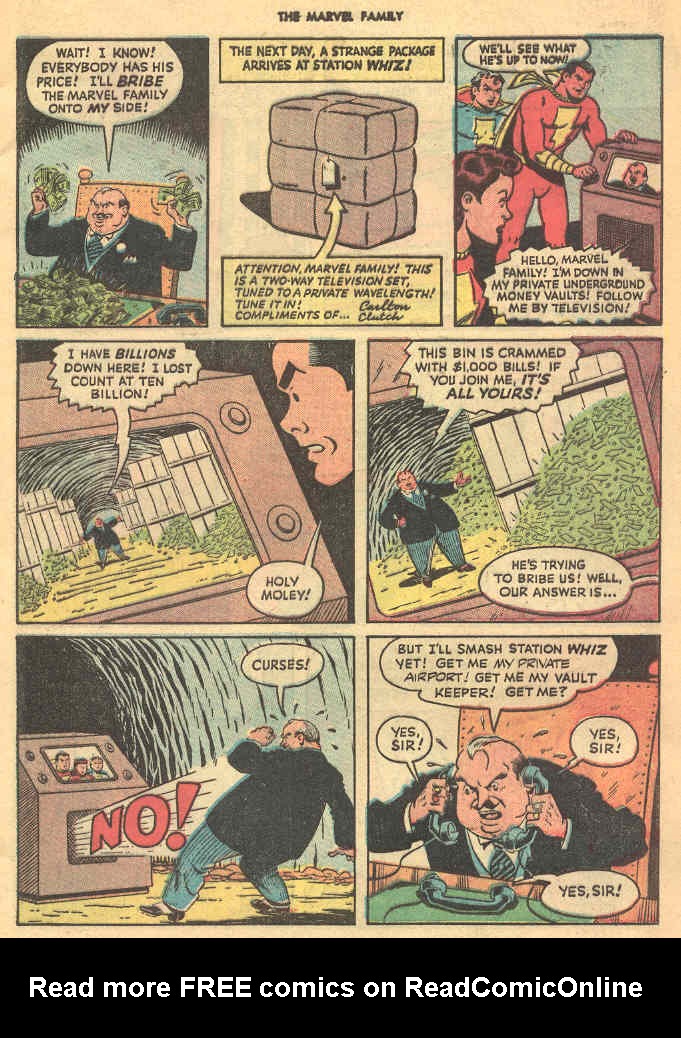 Read online The Marvel Family comic -  Issue #29 - 9