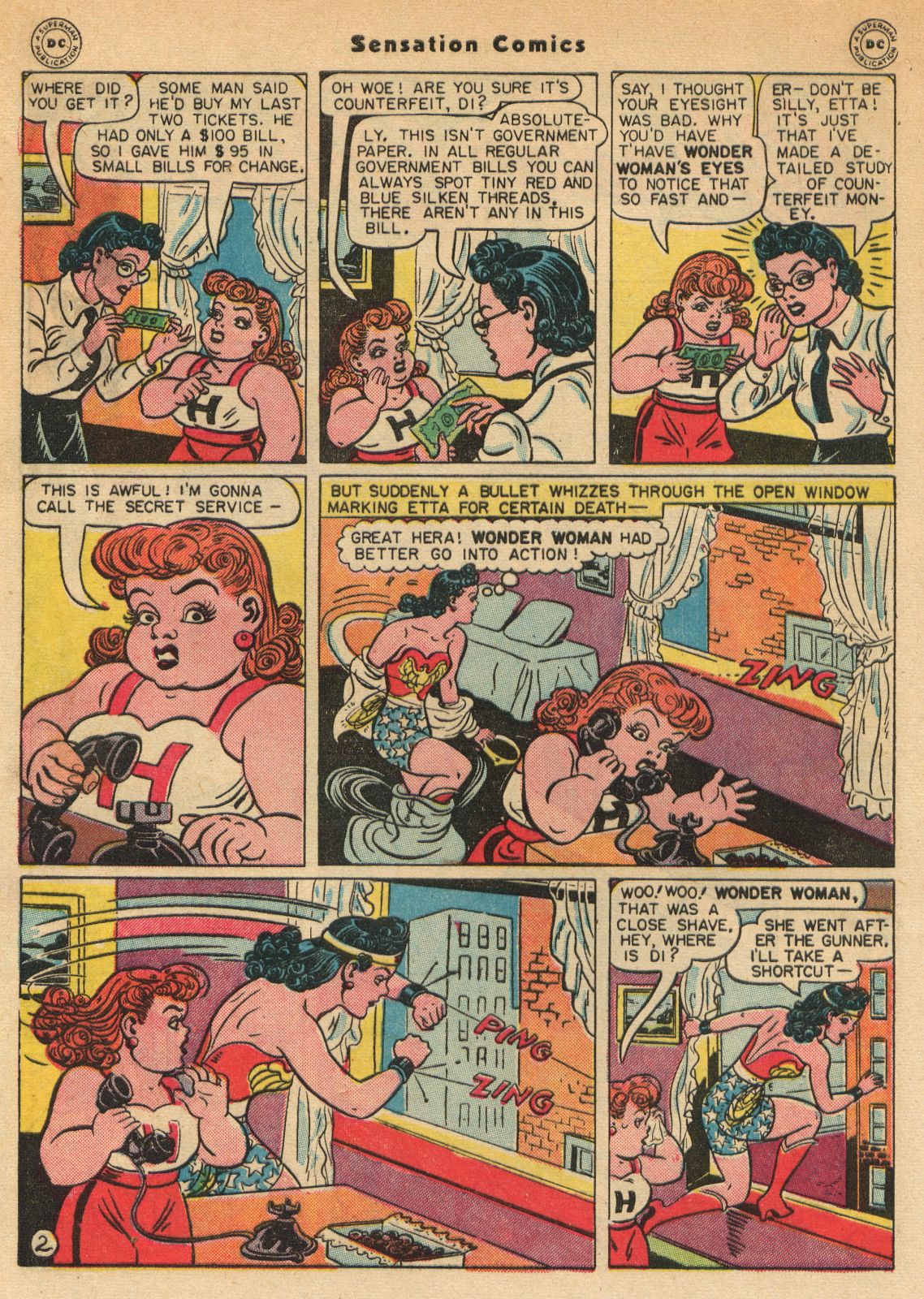 Read online Sensation (Mystery) Comics comic -  Issue #51 - 4