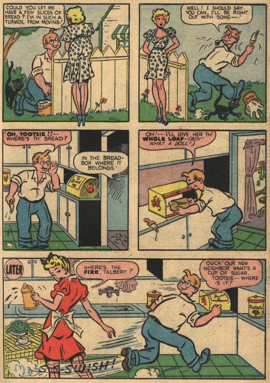 Read online Pep Comics comic -  Issue #56 - 37