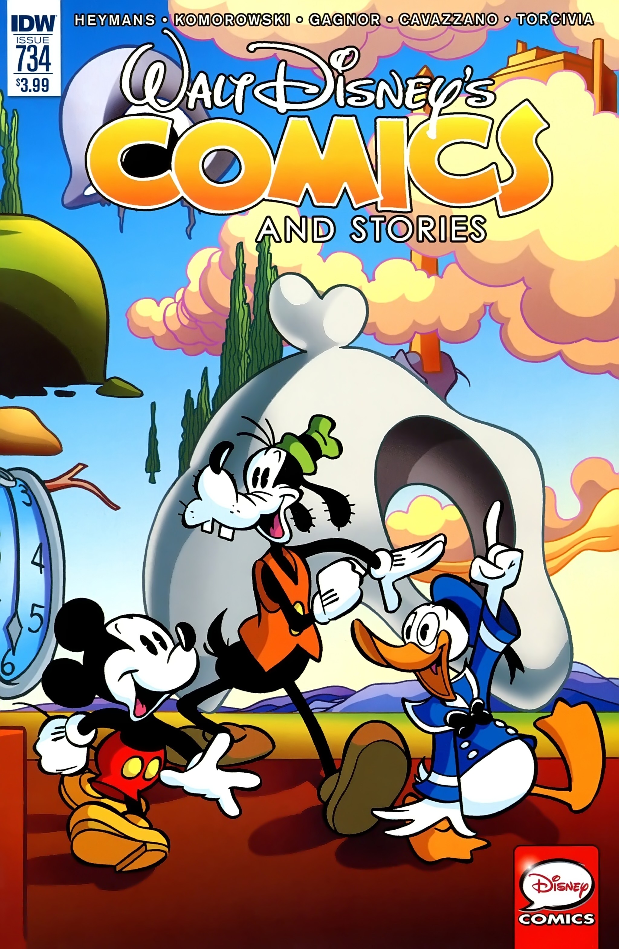 Read online Walt Disney's Comics and Stories comic -  Issue #734 - 1