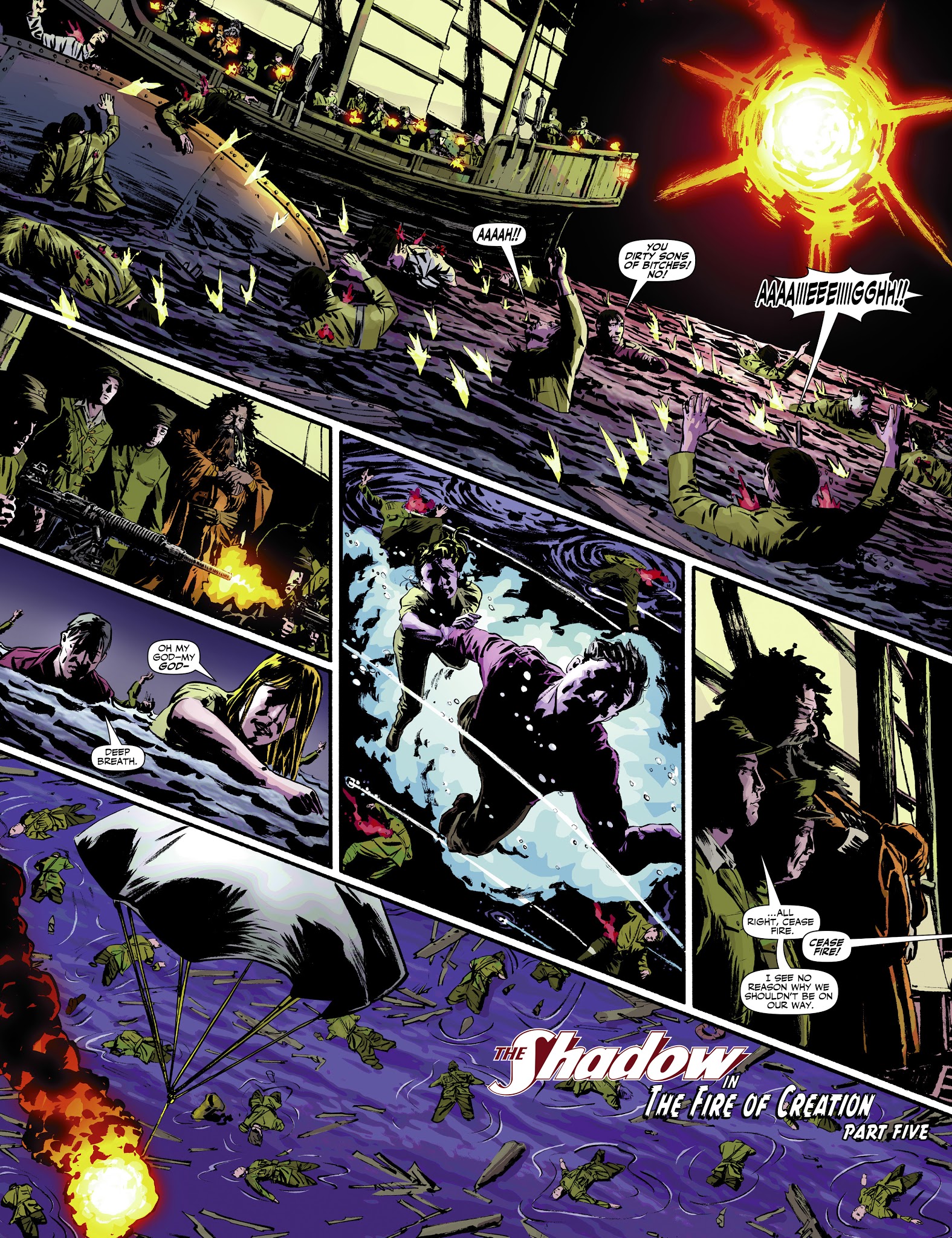 Read online The Shadow (2012) comic -  Issue # TPB 1 - 100
