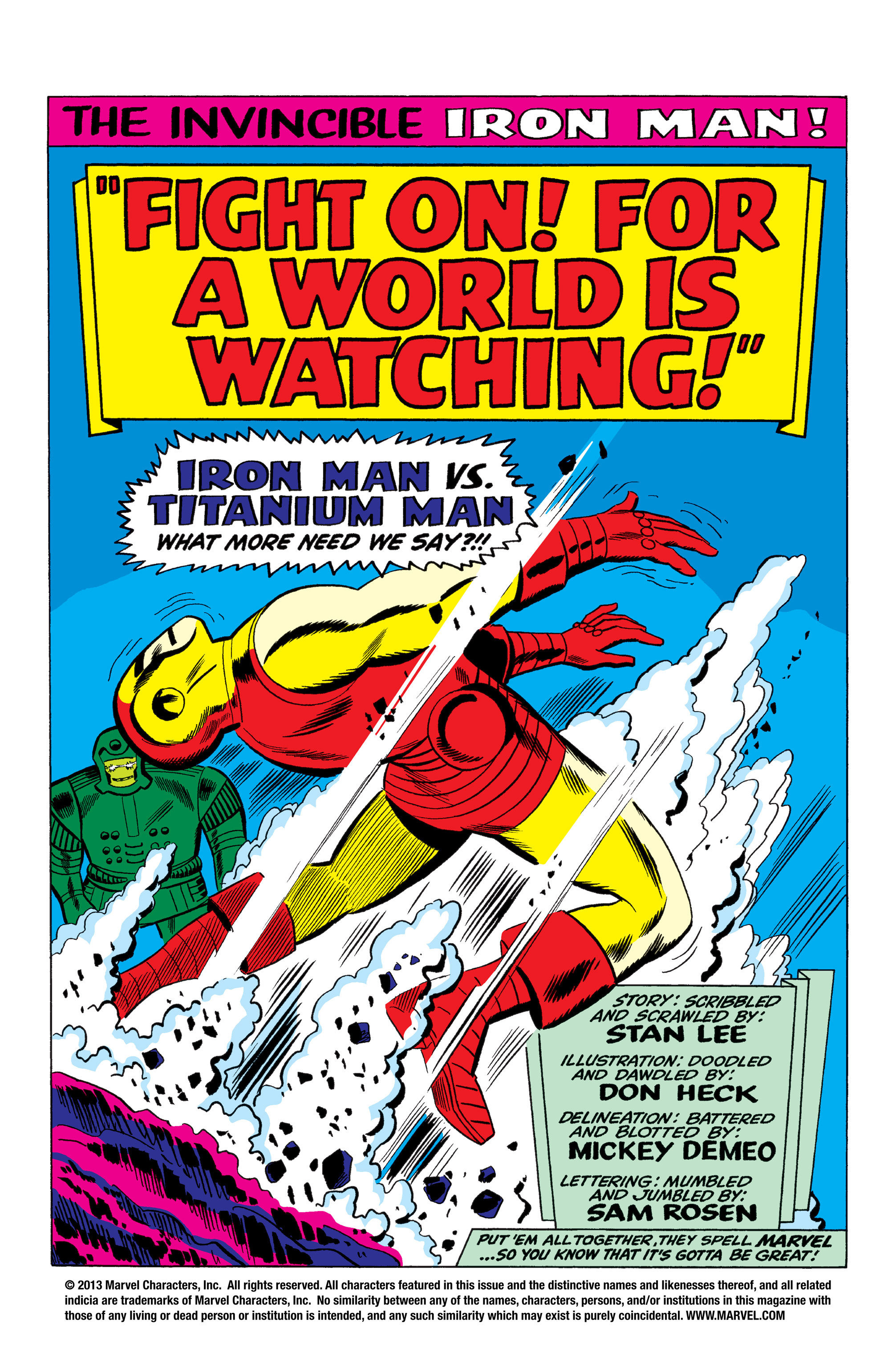 Read online Marvel Masterworks: The Invincible Iron Man comic -  Issue # TPB 3 (Part 1) - 96