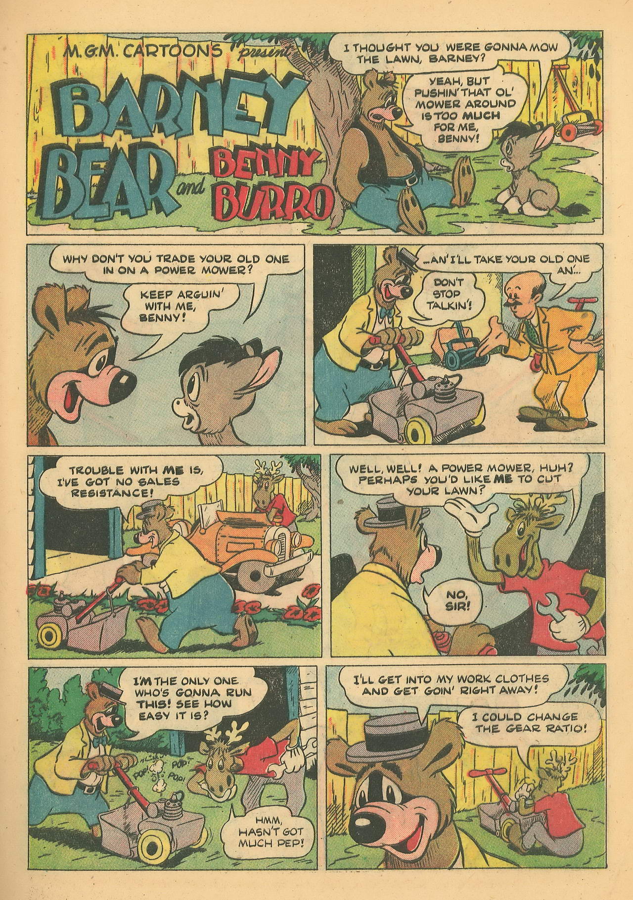 Read online Tom & Jerry Comics comic -  Issue #73 - 37