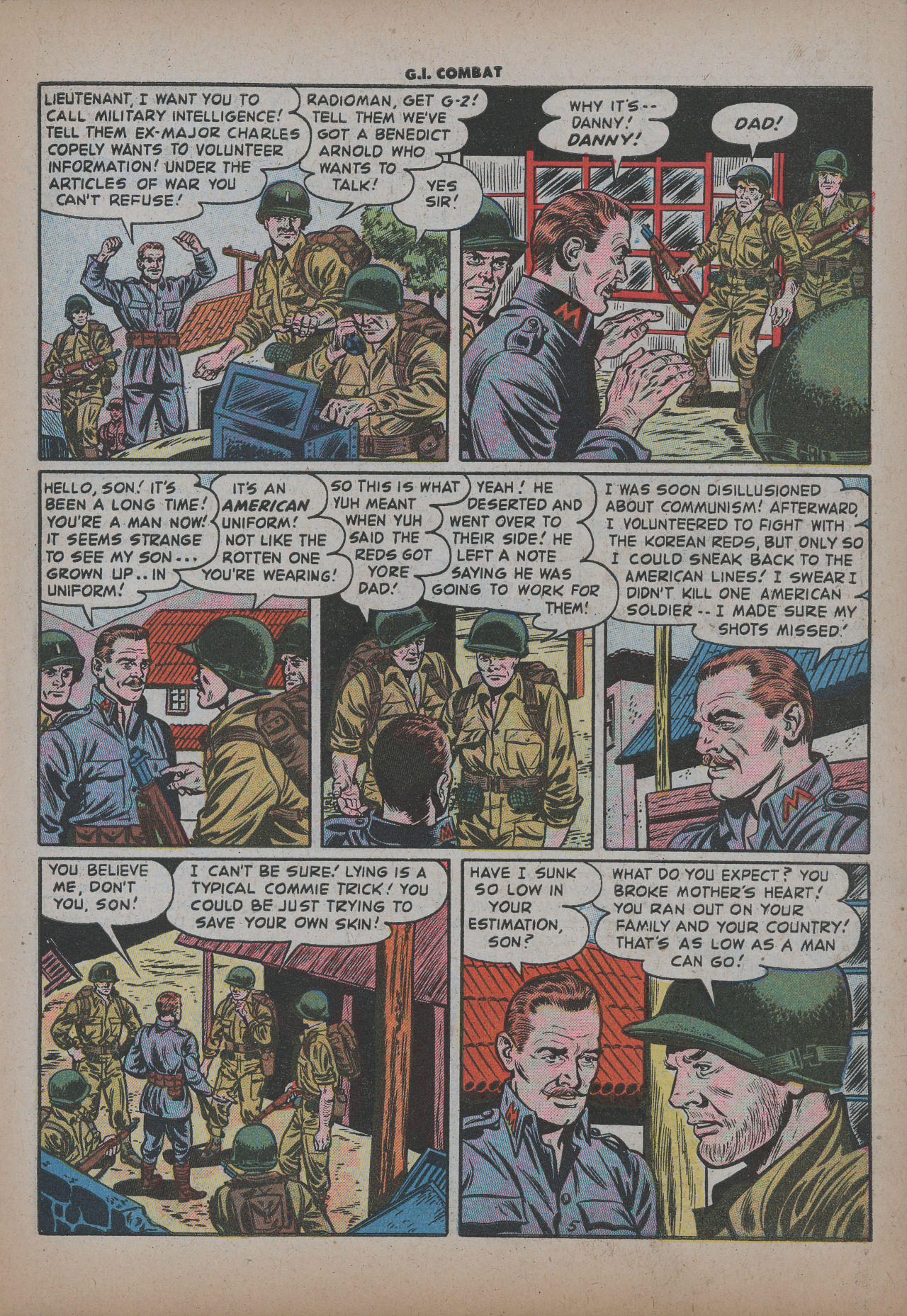 Read online G.I. Combat (1952) comic -  Issue #30 - 7