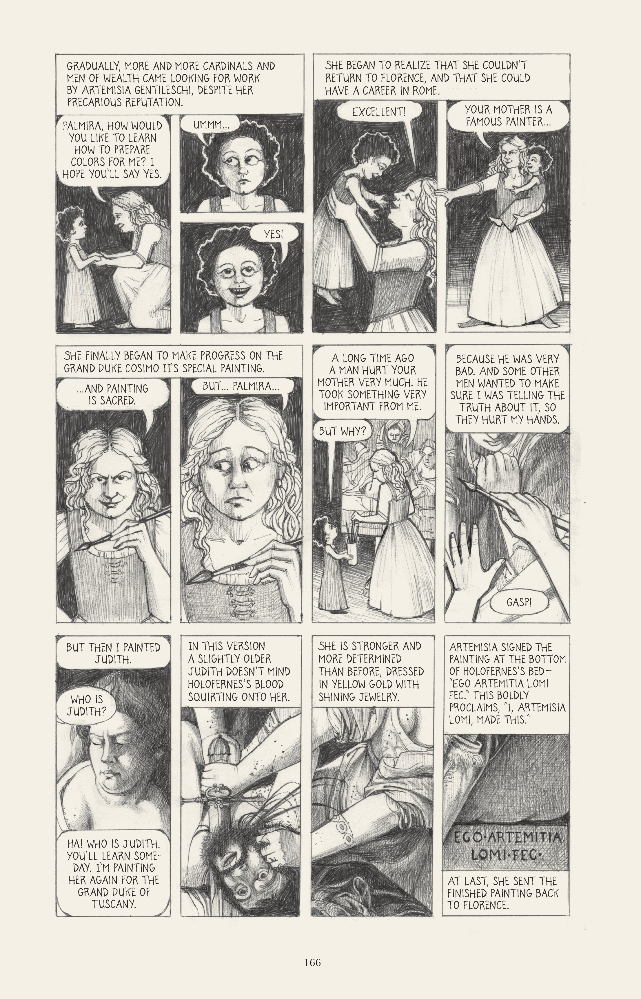 Read online I Know What I Am: The Life and Times of Artemisia Gentileschi comic -  Issue # TPB (Part 2) - 73