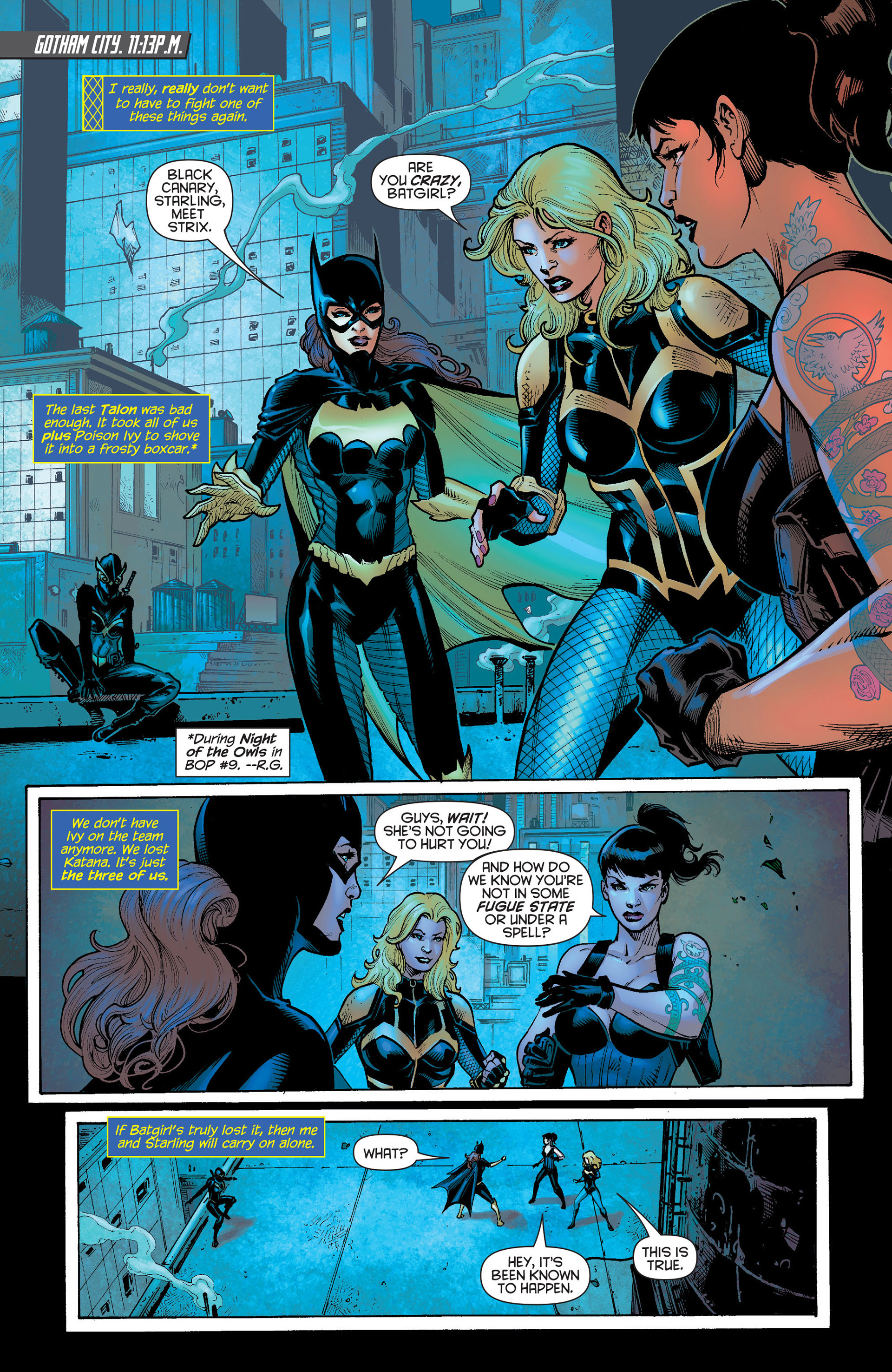 Read online Birds of Prey (2011) comic -  Issue #16 - 2