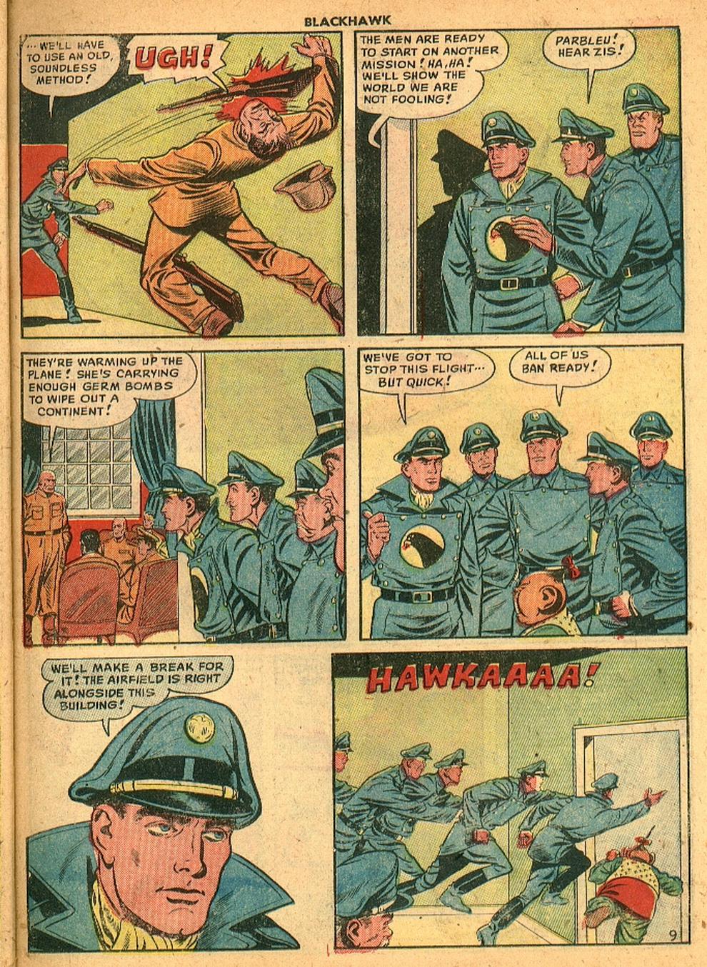 Read online Blackhawk (1957) comic -  Issue #28 - 11