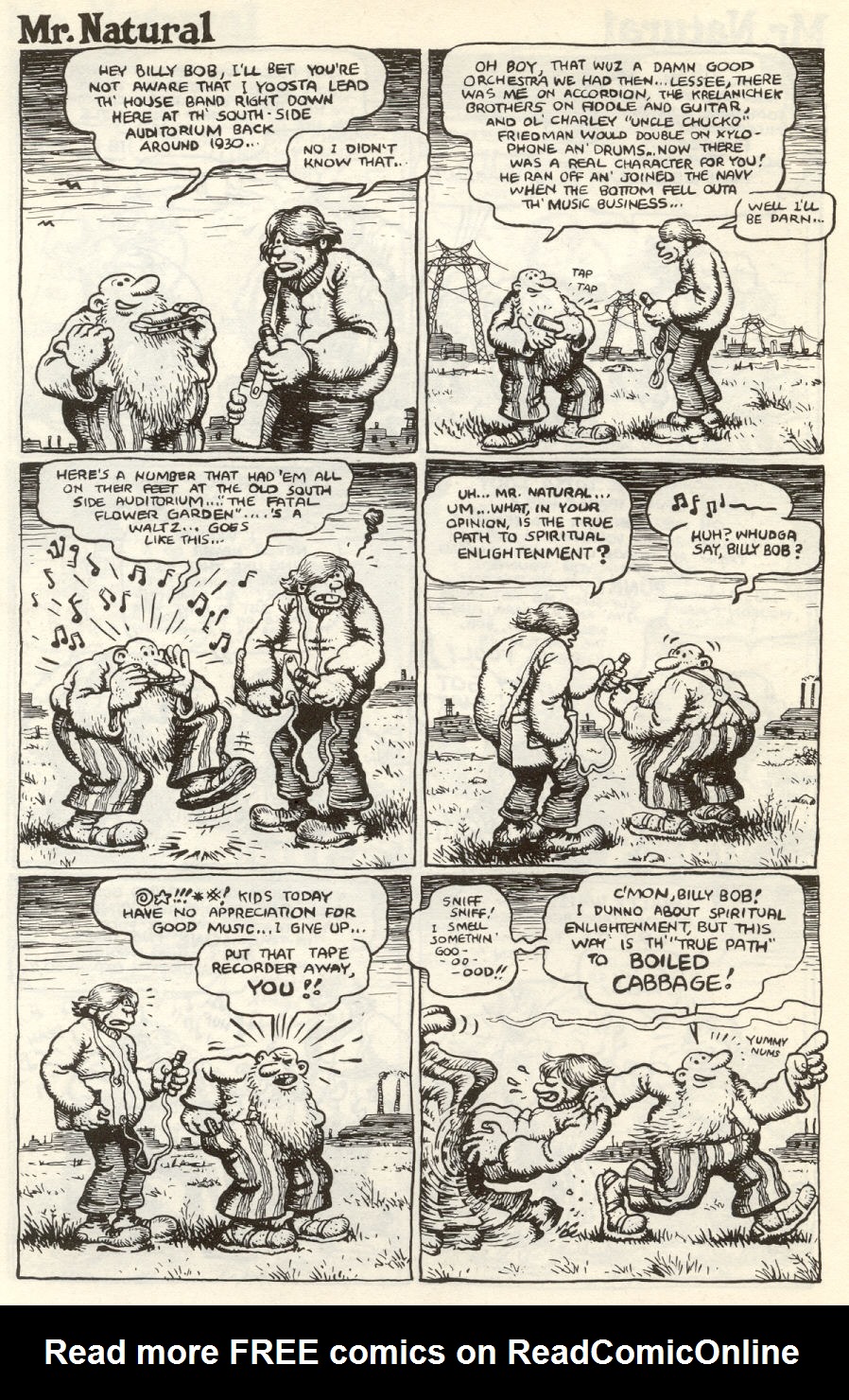 Read online Mr. Natural comic -  Issue #3 - 8