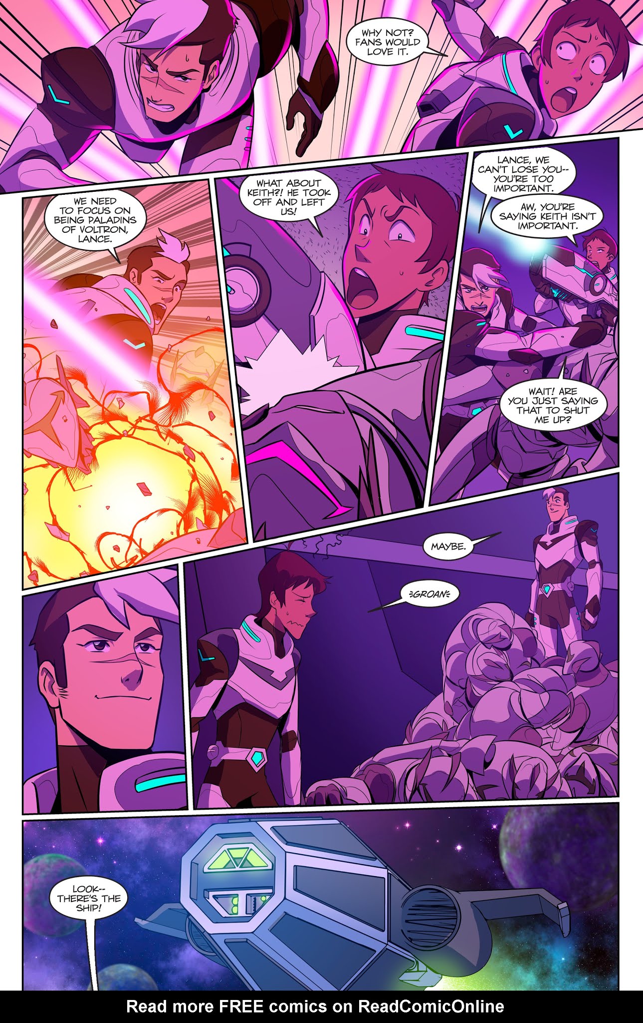 Read online Voltron Legendary Defender (2018) comic -  Issue #3 - 9